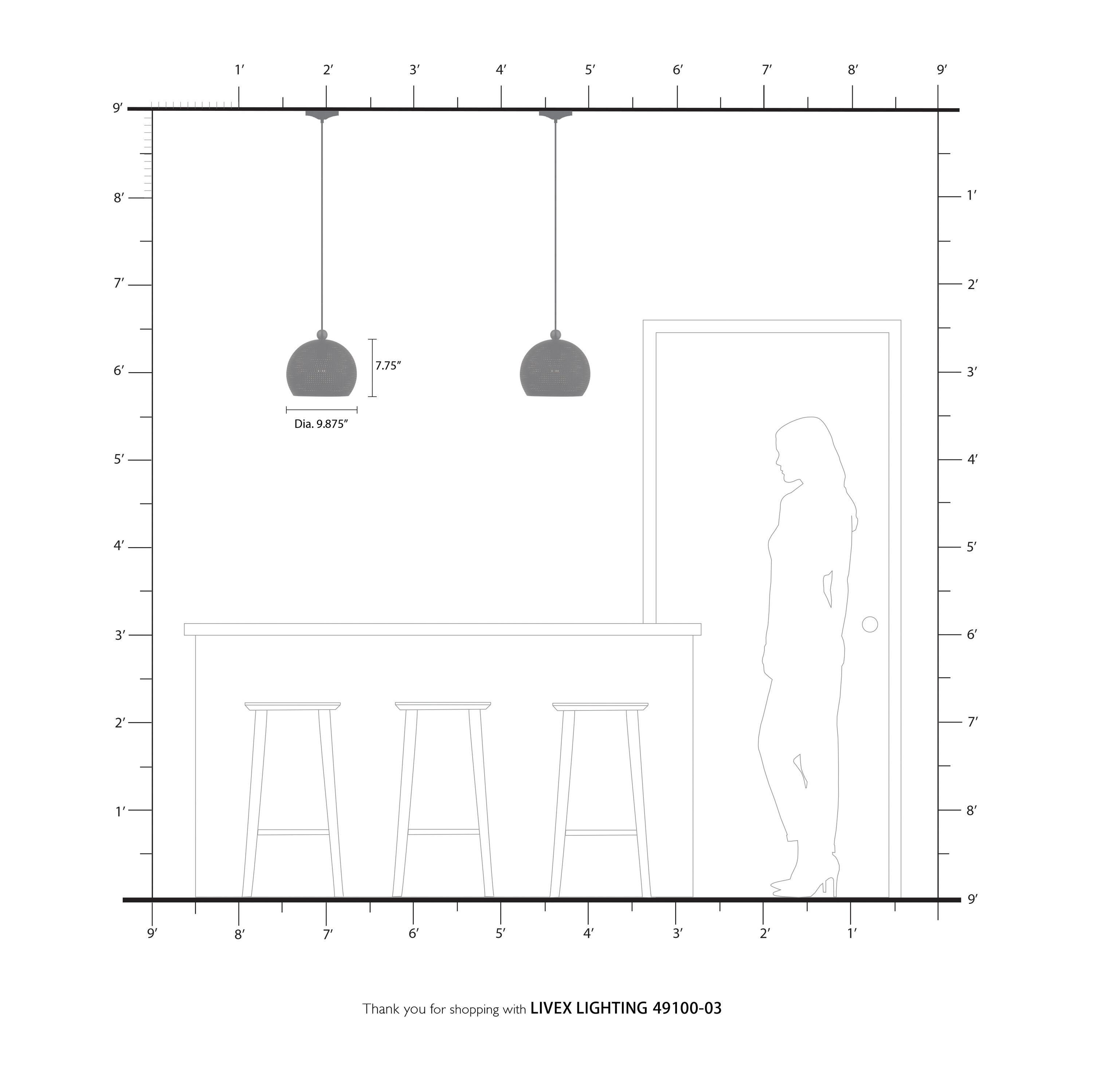 1 - Light Single Pendant