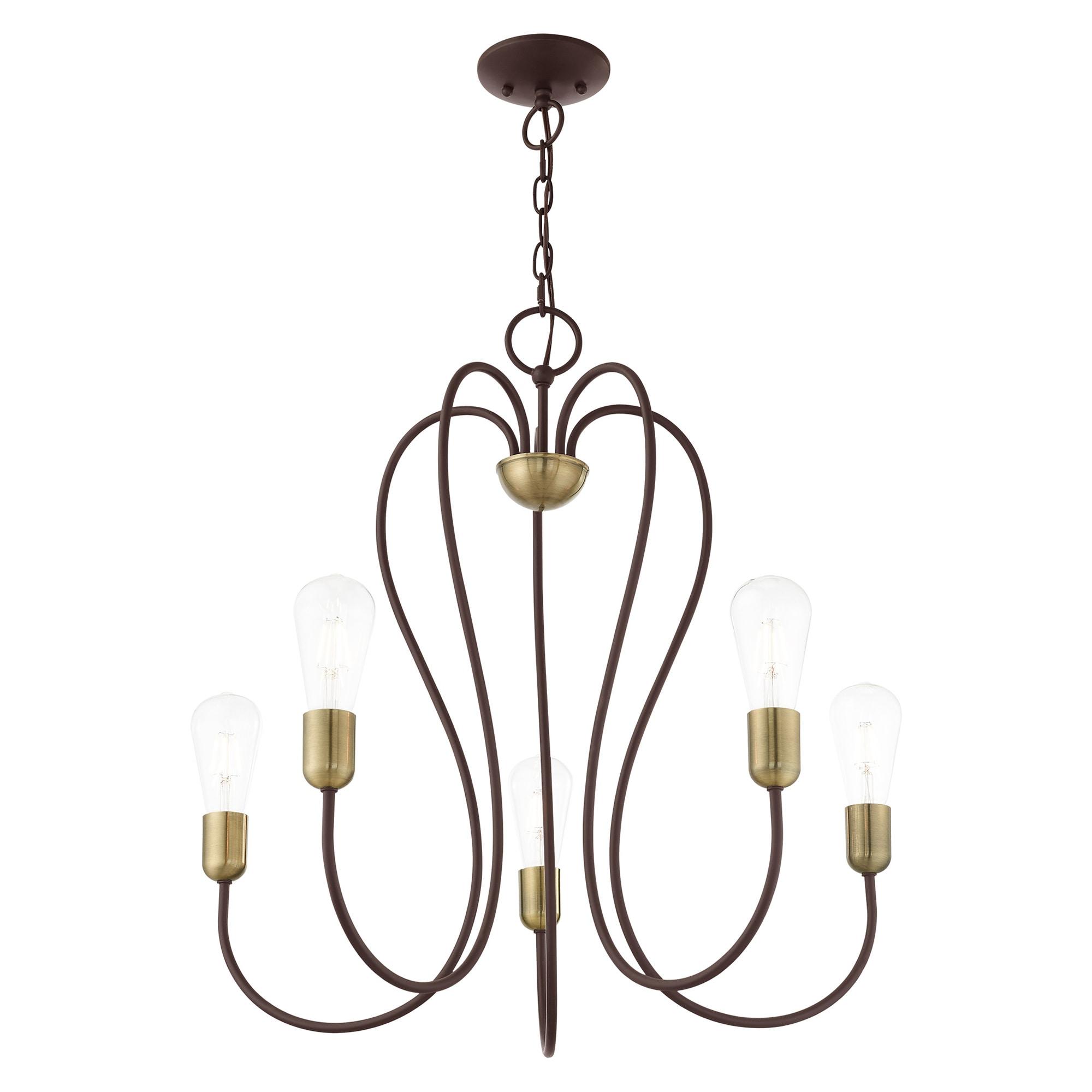 Livex Lighting - Lucerne - 5 Light Chandelier in New Traditional Style - 24
