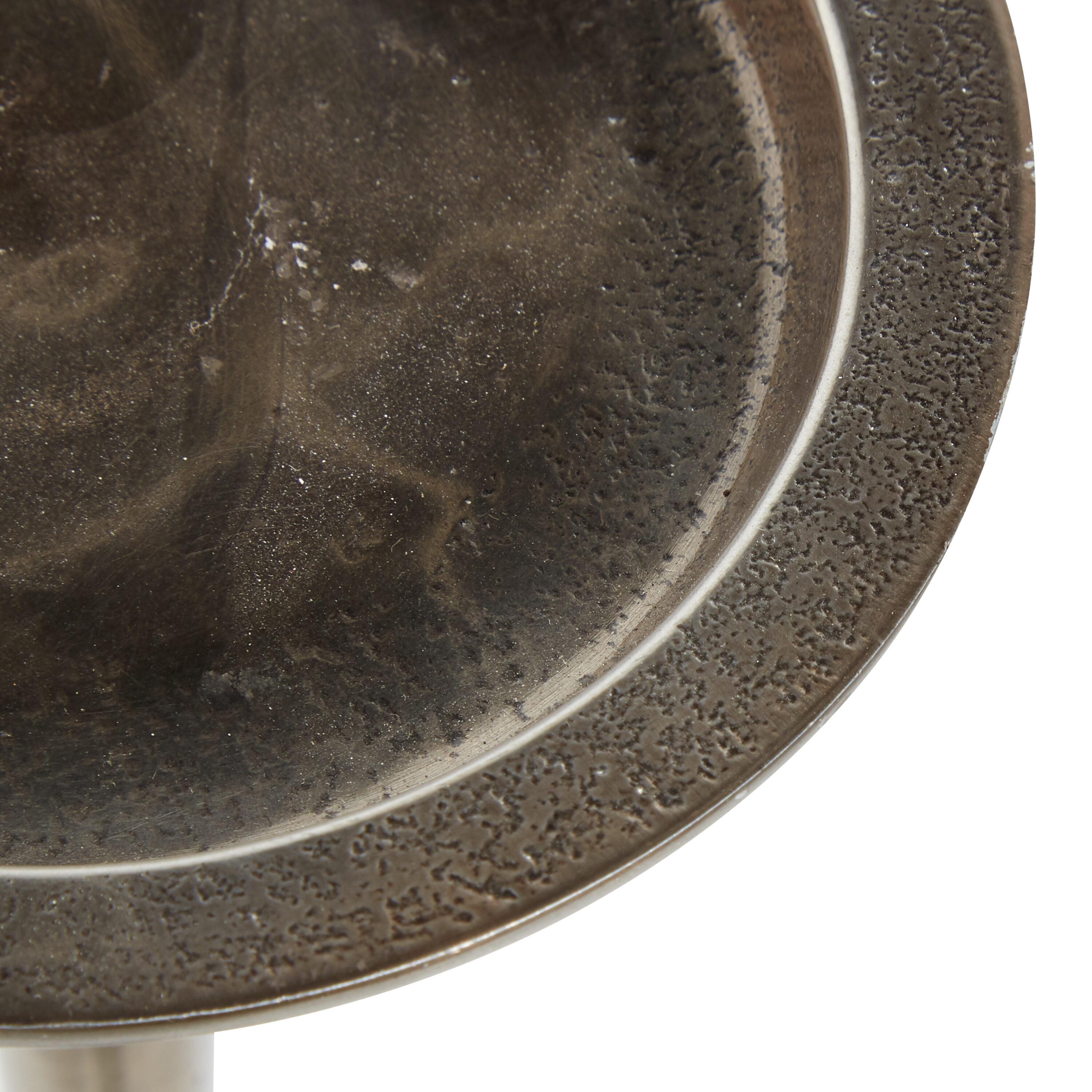 Set of 3 Metallic Aluminum Candle Holders - Olivia & May