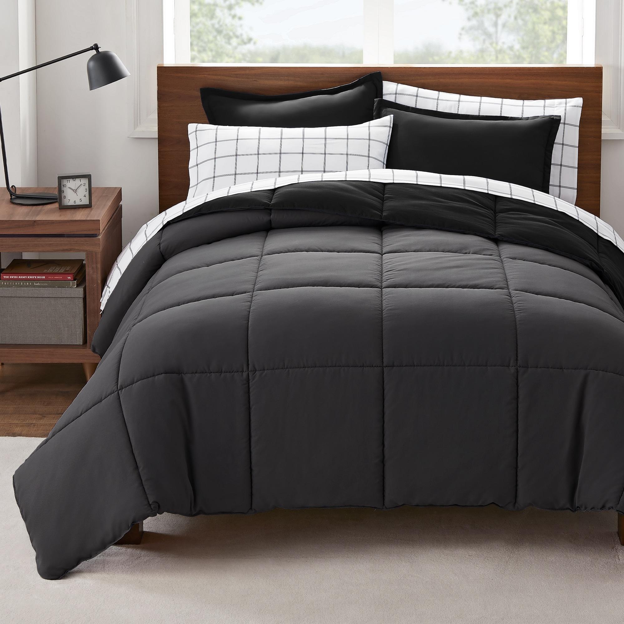 Serta Serta Simply Clean Microfiber Reversible 7 Piece Comforter Set