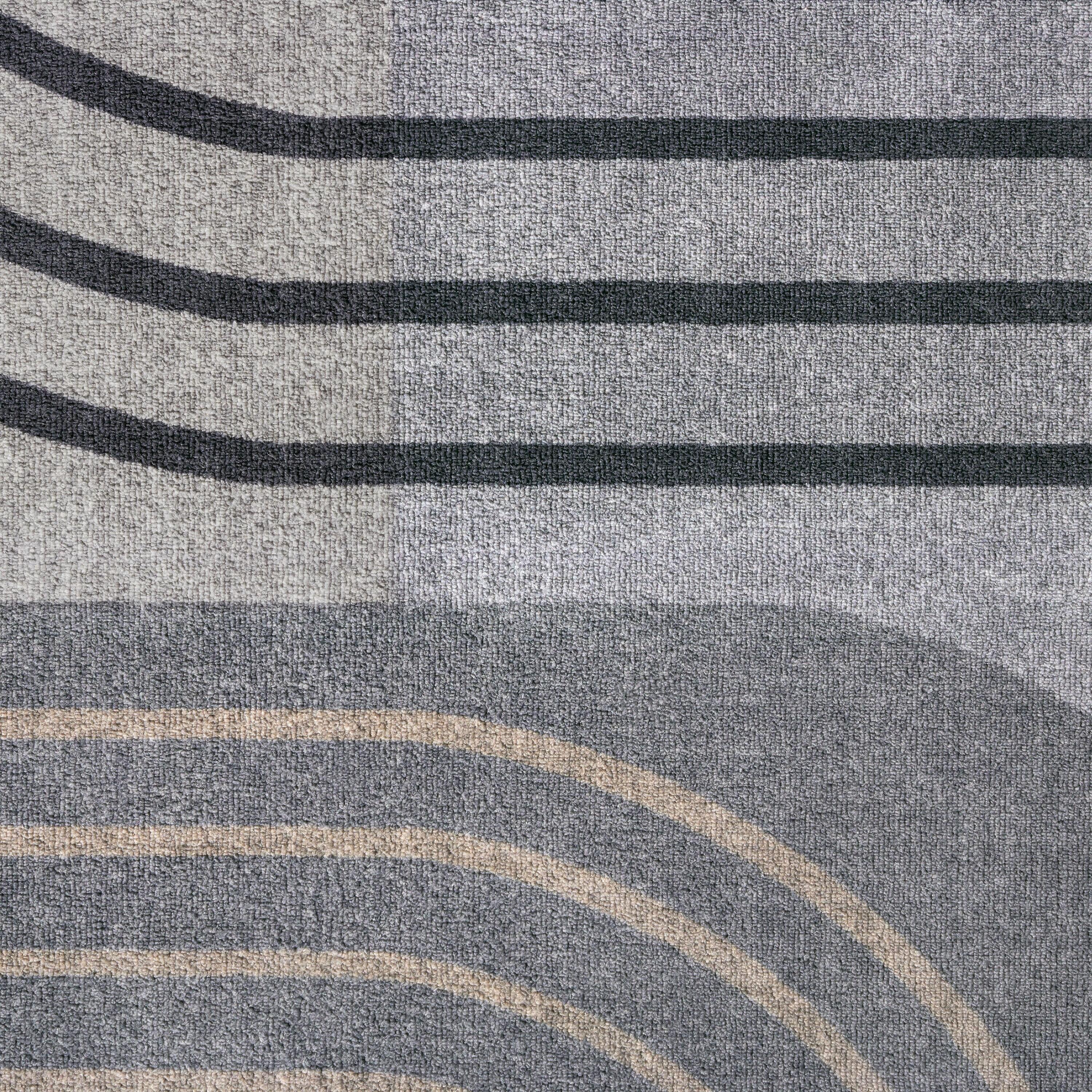 TOWN & COUNTRY EVERYDAY Avani Everwash Non-Slip Backing Area Rug Gray /Blue