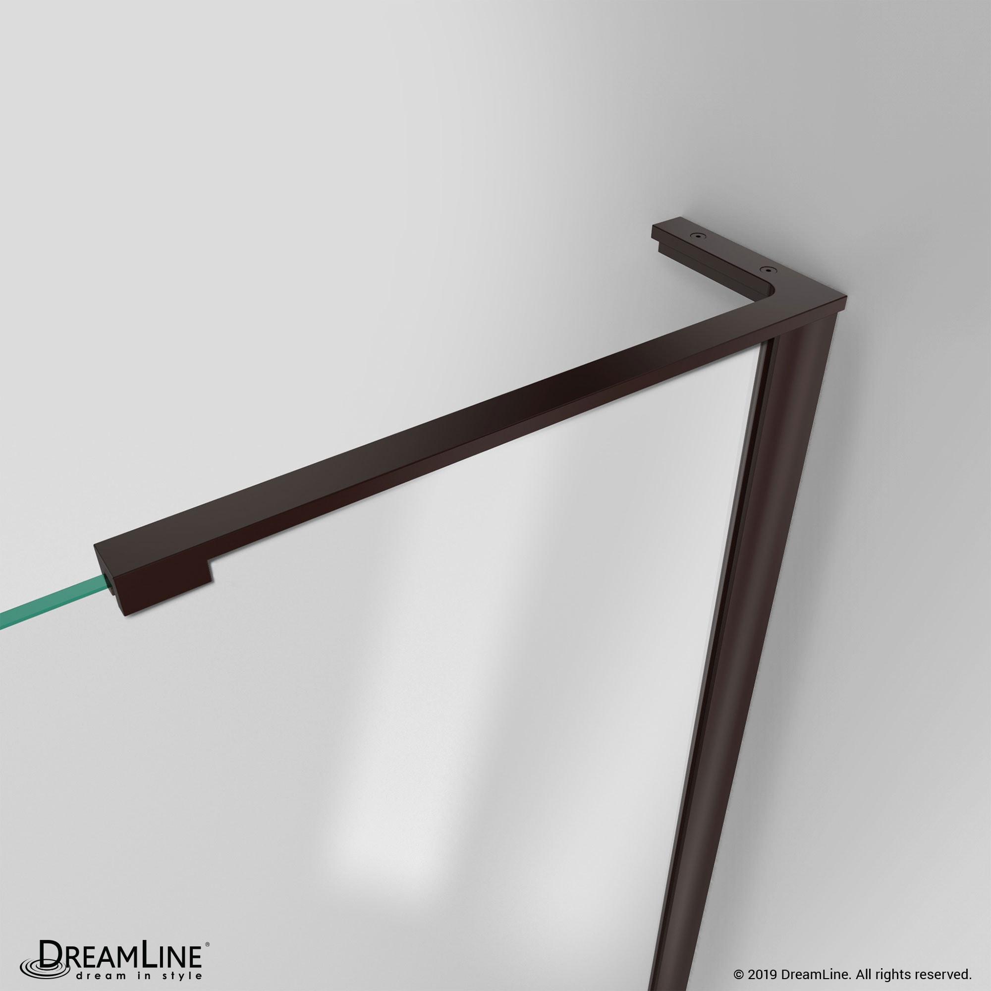 Unidoor-LS 39'' W x 72" H Hinged Frameless Shower Door with ClearMax Technology