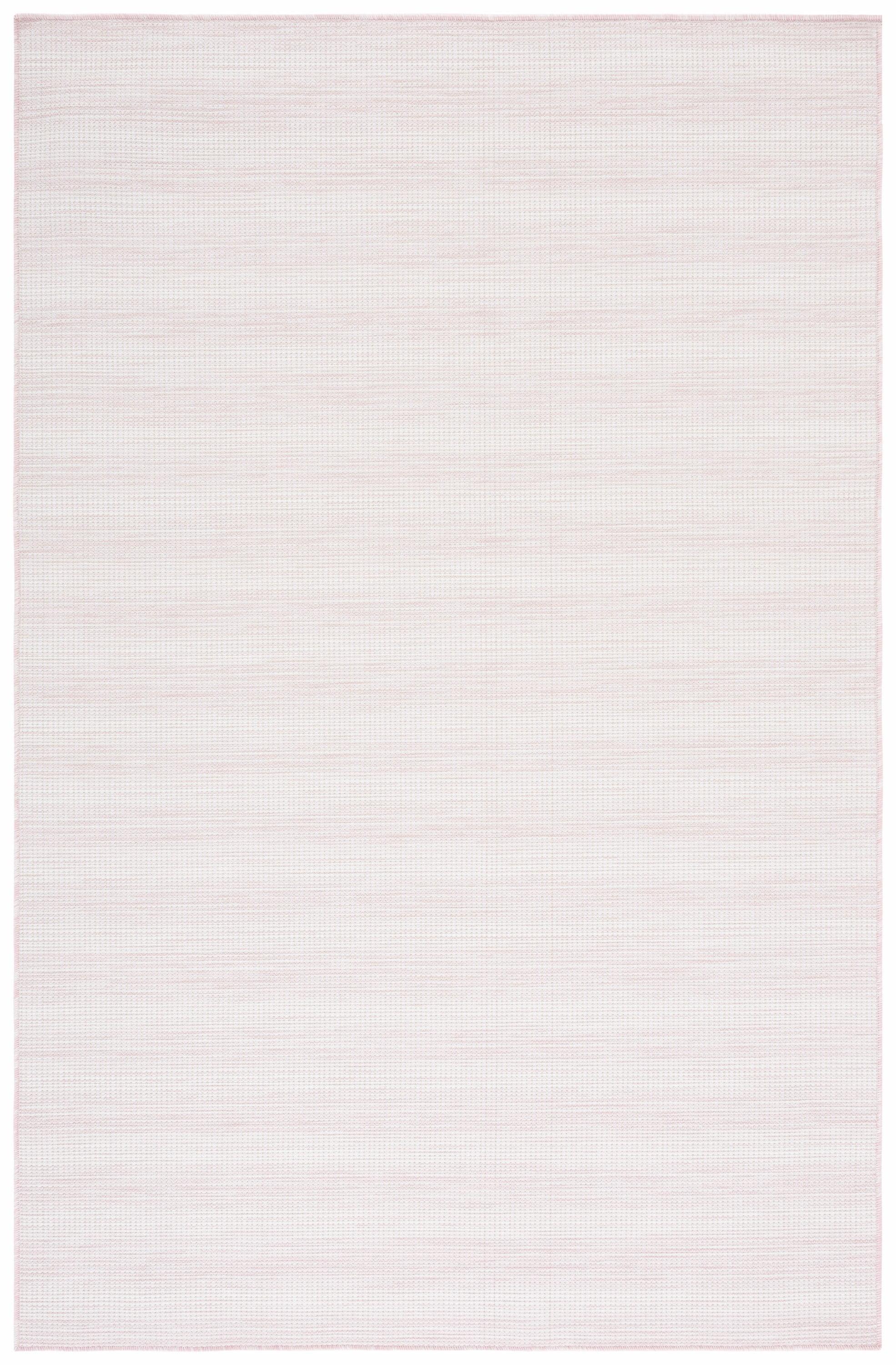 Hampton HTN231 Power Loomed Indoor/Outdoor Area Rug - Light Pink - 5'1"x7'6" - Safavieh.