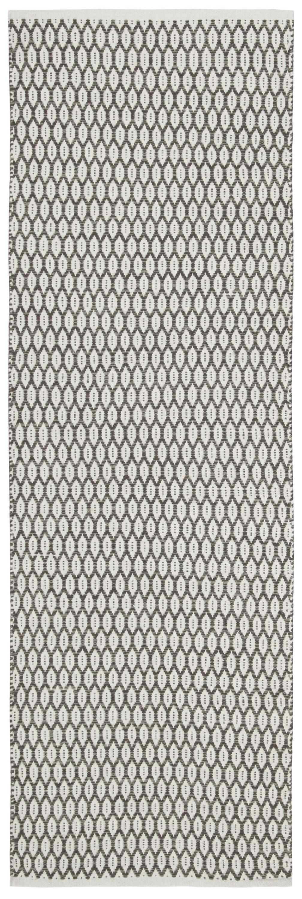 Montauk MTK608 Hand Woven Indoor Runner Rug - Charcoal/Ivory - 2'3"x7' - Safavieh