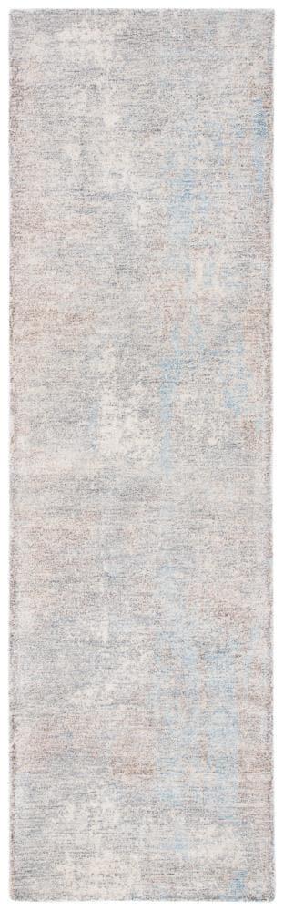 Restoration Vintage RVT113 Hand Tufted Runner Rug - Grey/Blue - 2'3"x8' - Safavieh.