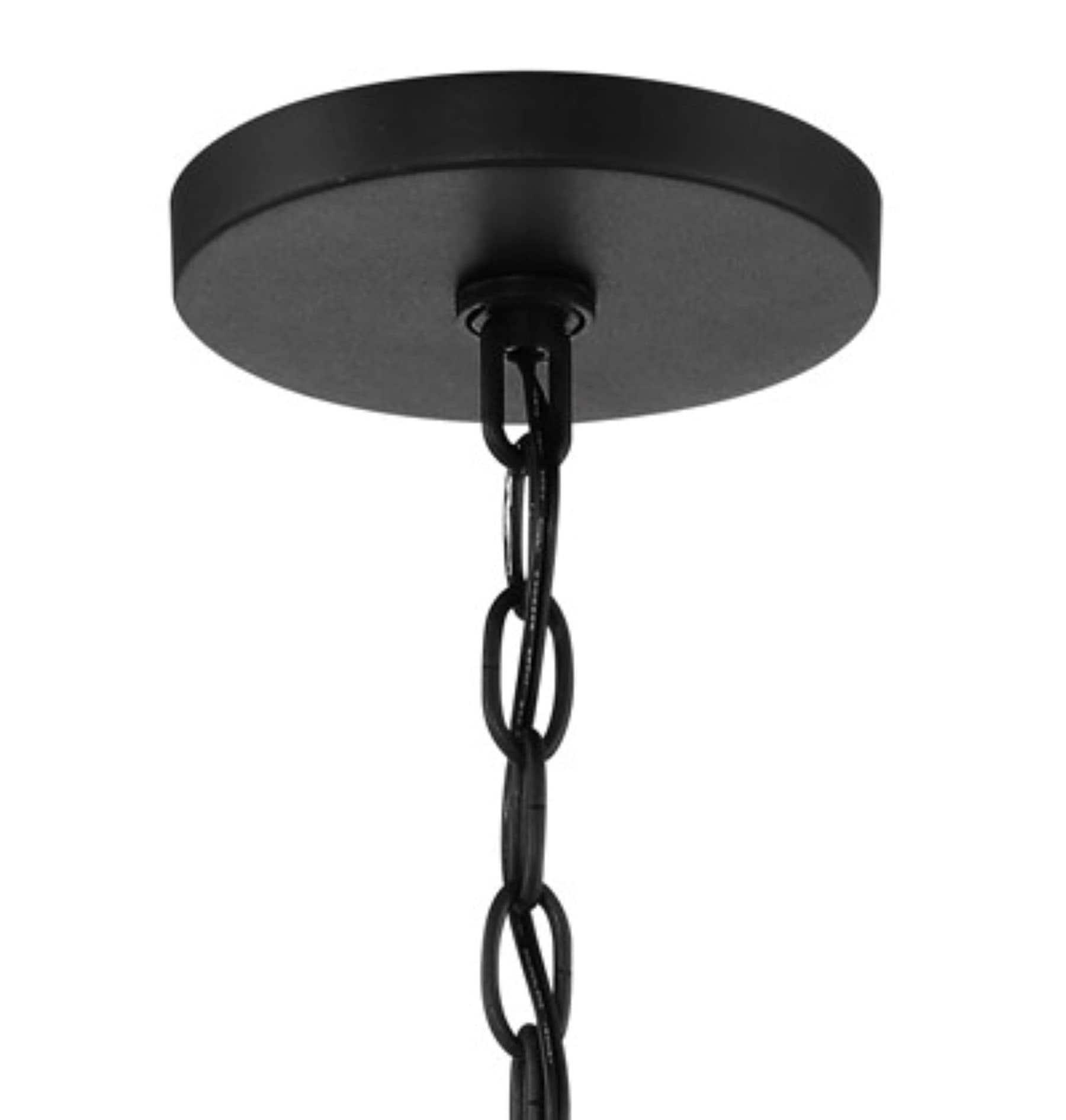 Minka Lavery Minka Parsons Studio 20 1/2" Wide Sand Coal Black Drum Pendant Light