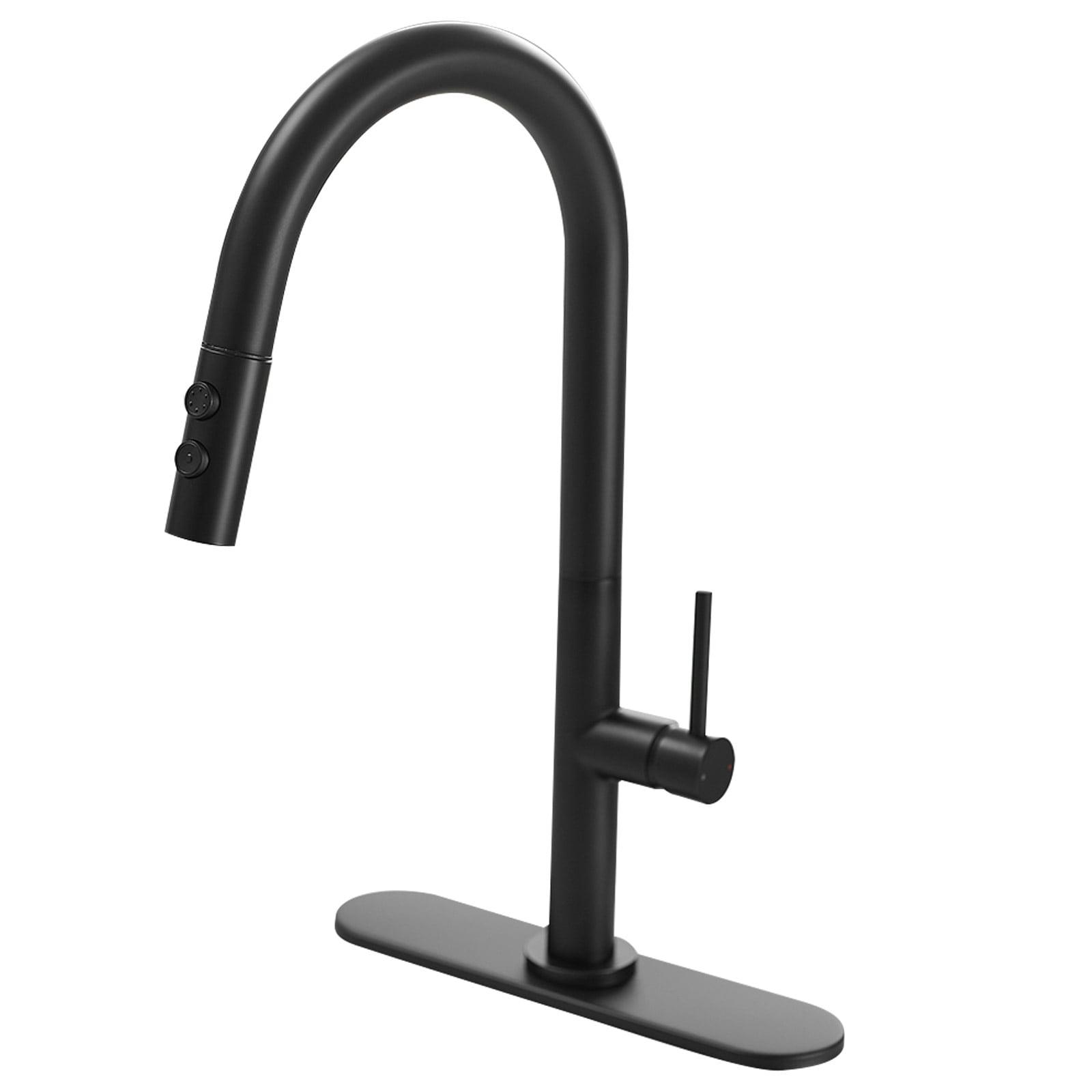 Single Handle Pull Down Sprayer Kitchen Faucet