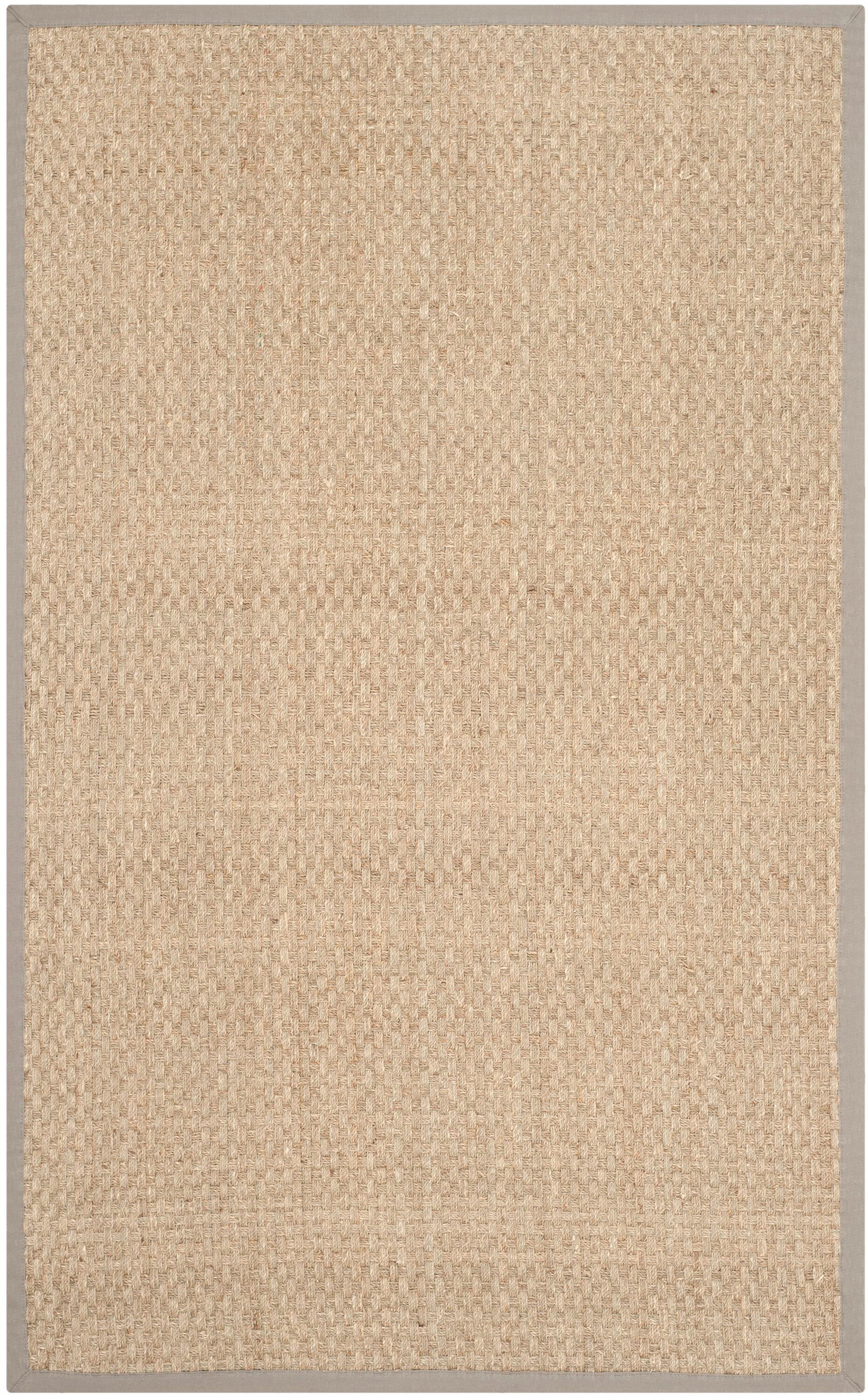 Natural Fiber NF114 Power Loomed Indoor Accent Rug - Natural/Grey - 2'x3' - Safavieh.