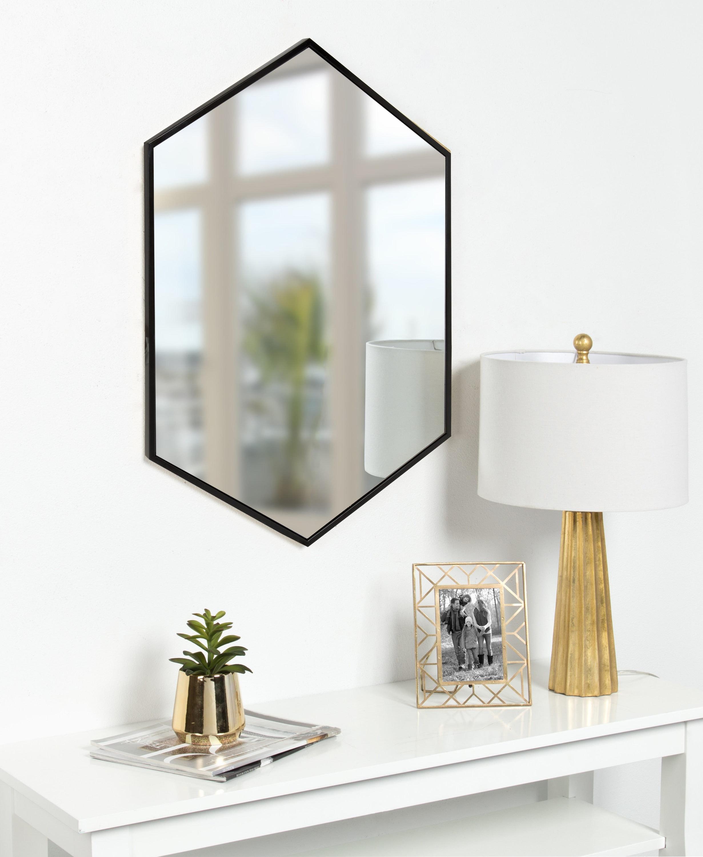 Breckler Metal Flat Wall Mirror