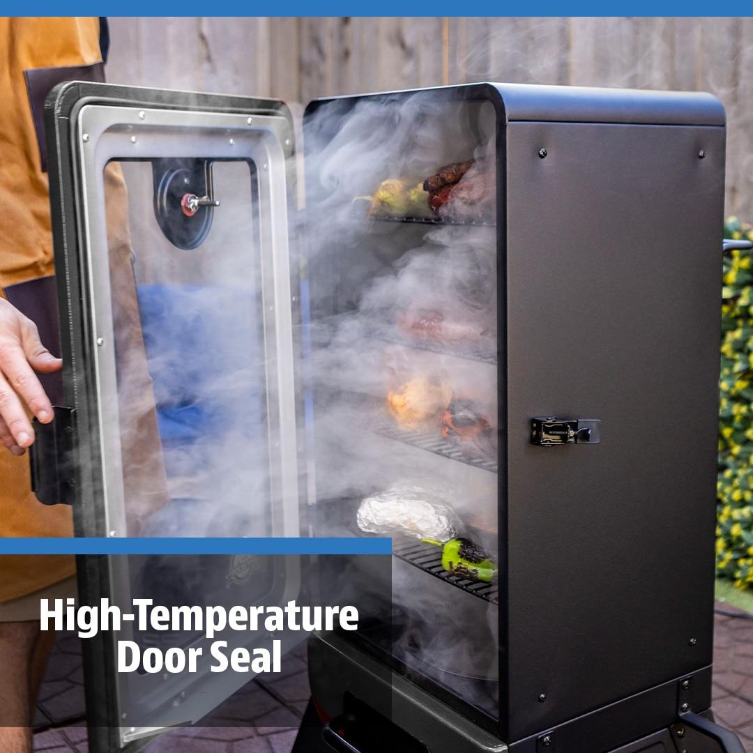 Pit Boss Pit Boss 3-Series Electric Vertical Smoker, Silver Hammertone