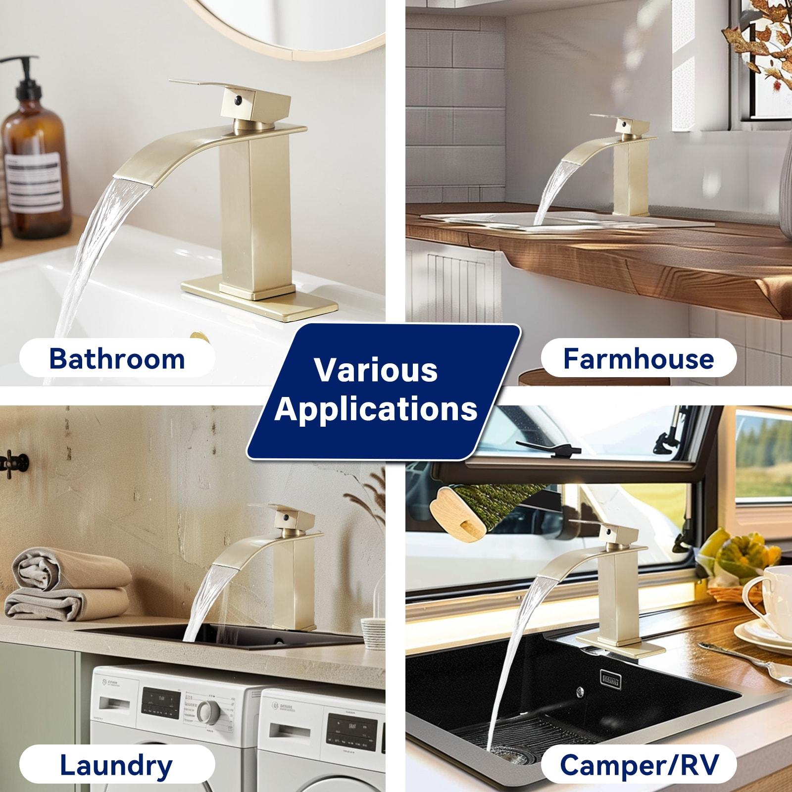 Single-Hole Single-handle Bathroom Faucet