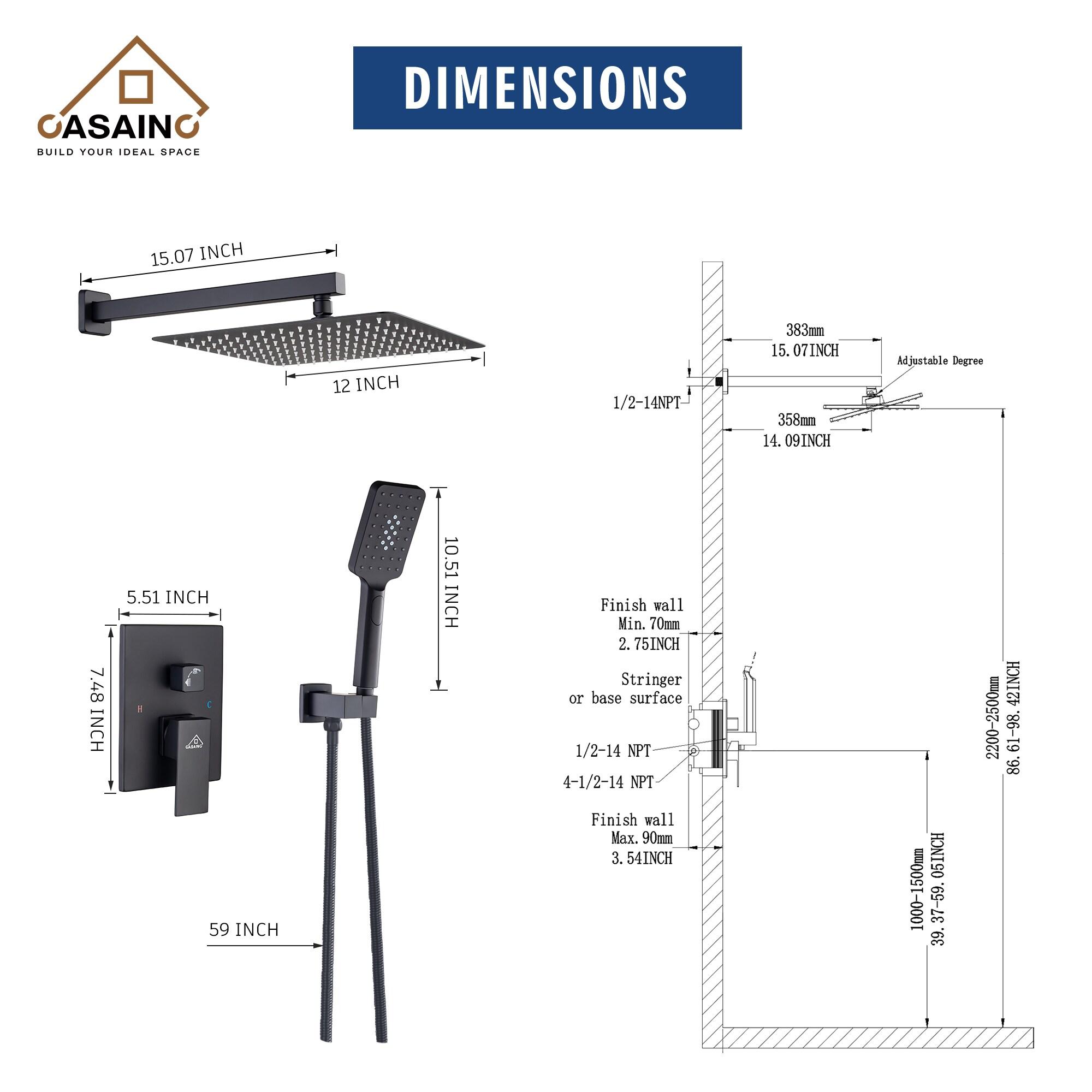 All-In-One Kit with Rough in-Valve