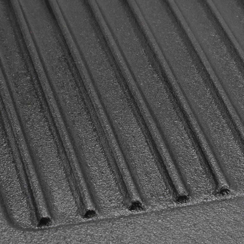 Gibson Gibson Addlestone 13 in. Cast Iron Rectangular Reversible Grill and Griddle Pan