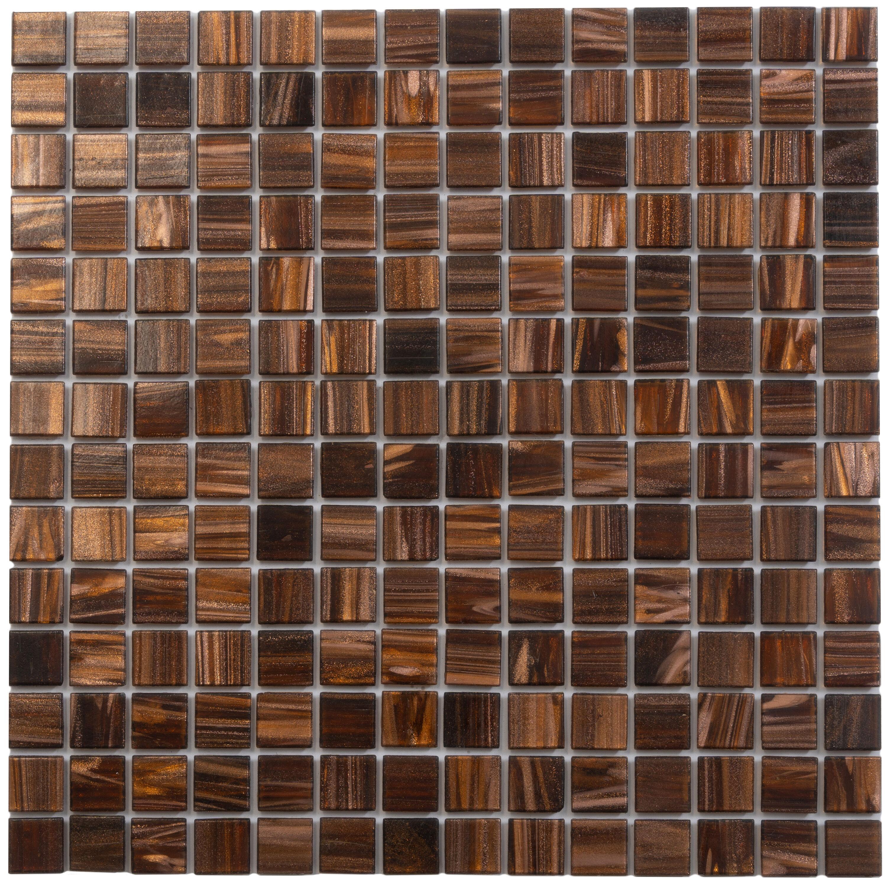 Celestial 0.8" x 0.8" Glass Grid Mosaic Wall & Floor Tile