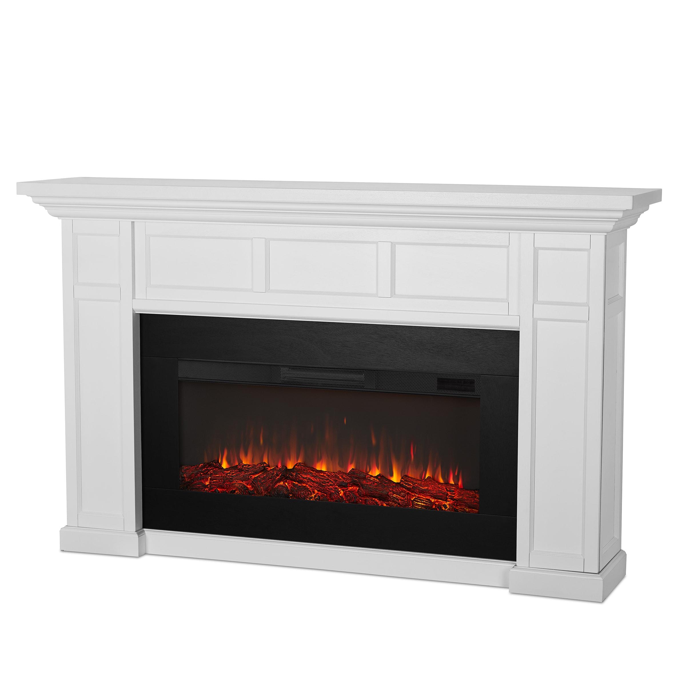 Alcott 75" Landscape Electric Fireplace by Real Flame