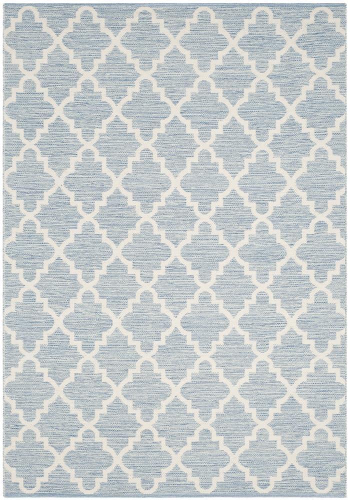 Montauk MTK810 Hand Woven Indoor Area Rug - Light Blue/Ivory - 6'x9' - Safavieh.