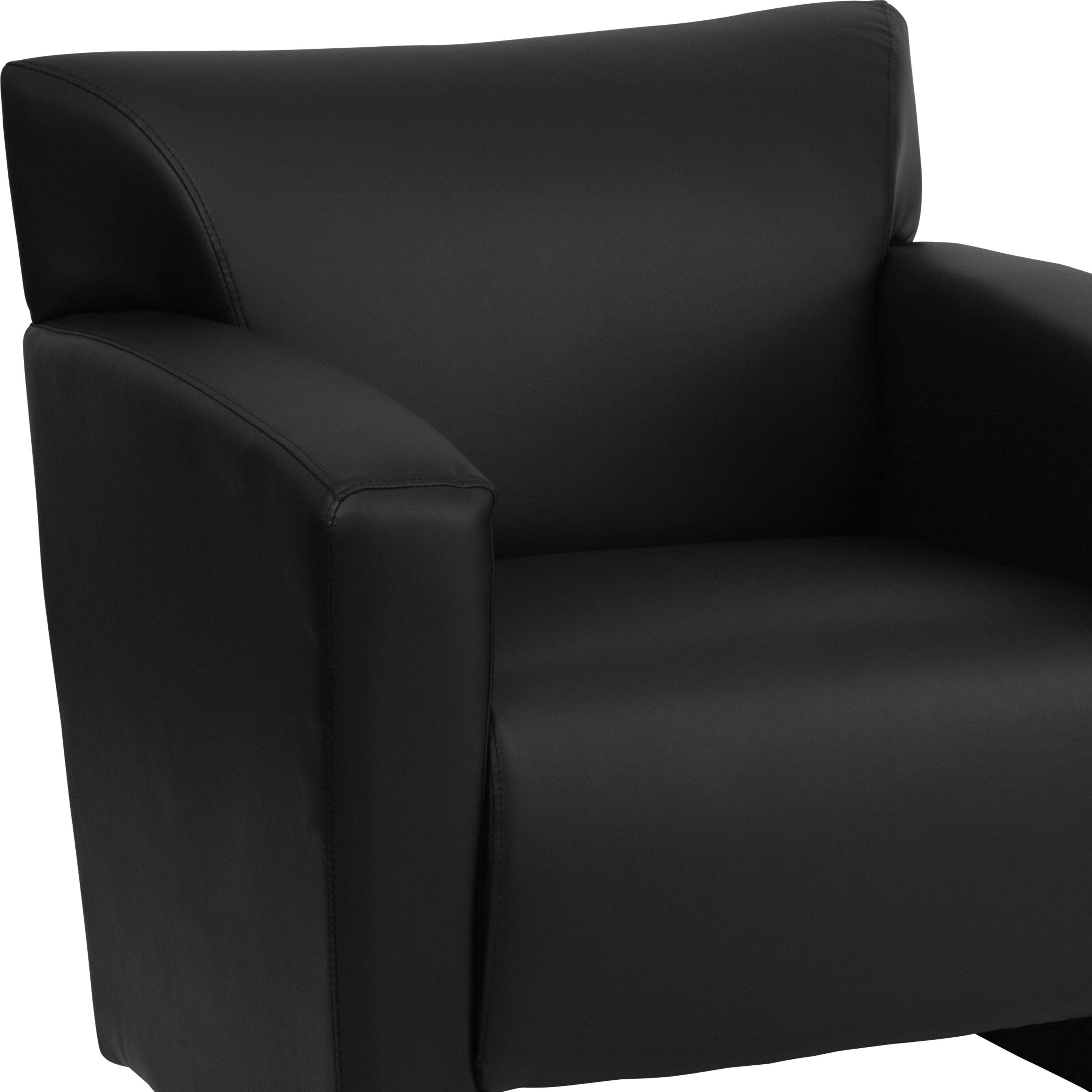 HERCULES Majesty Series LeatherSoft Chair with Extended Panel Arms