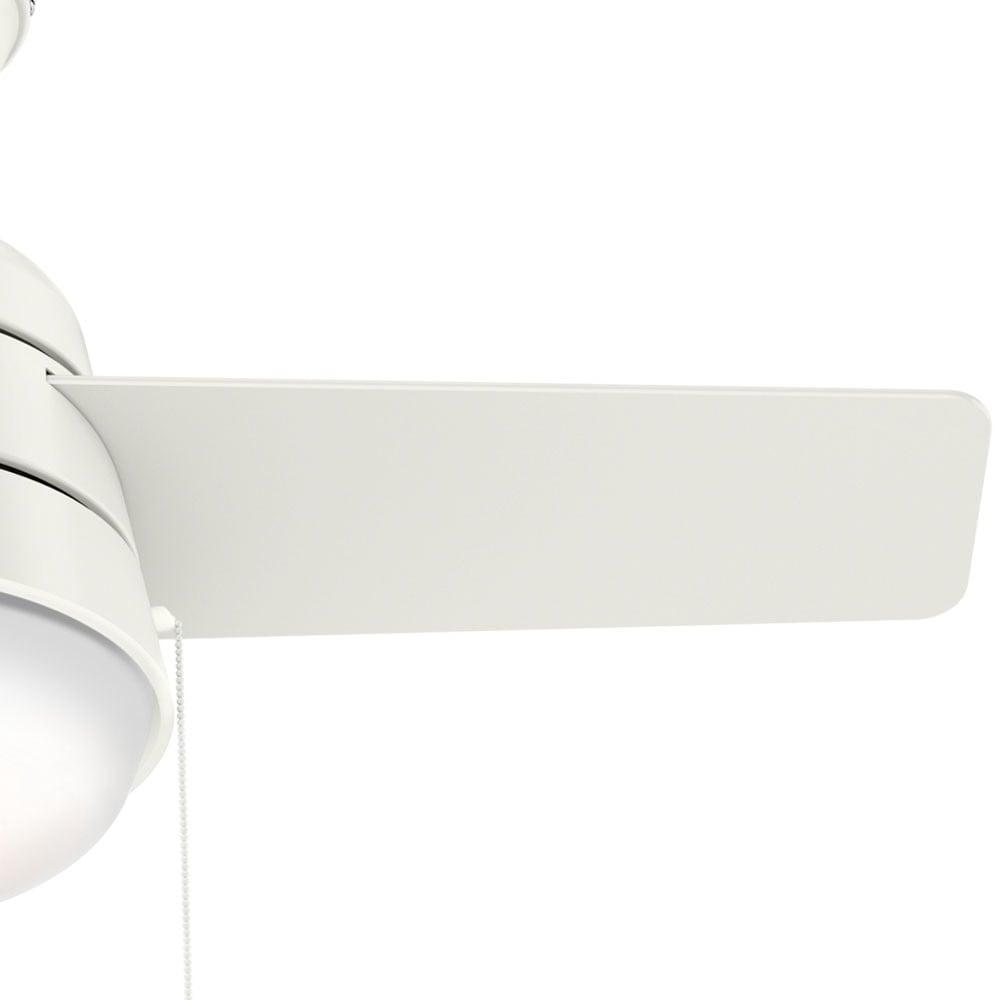 Aker 36" 3 - Blade Standard Ceiling Fan with Lights and Pull Chains