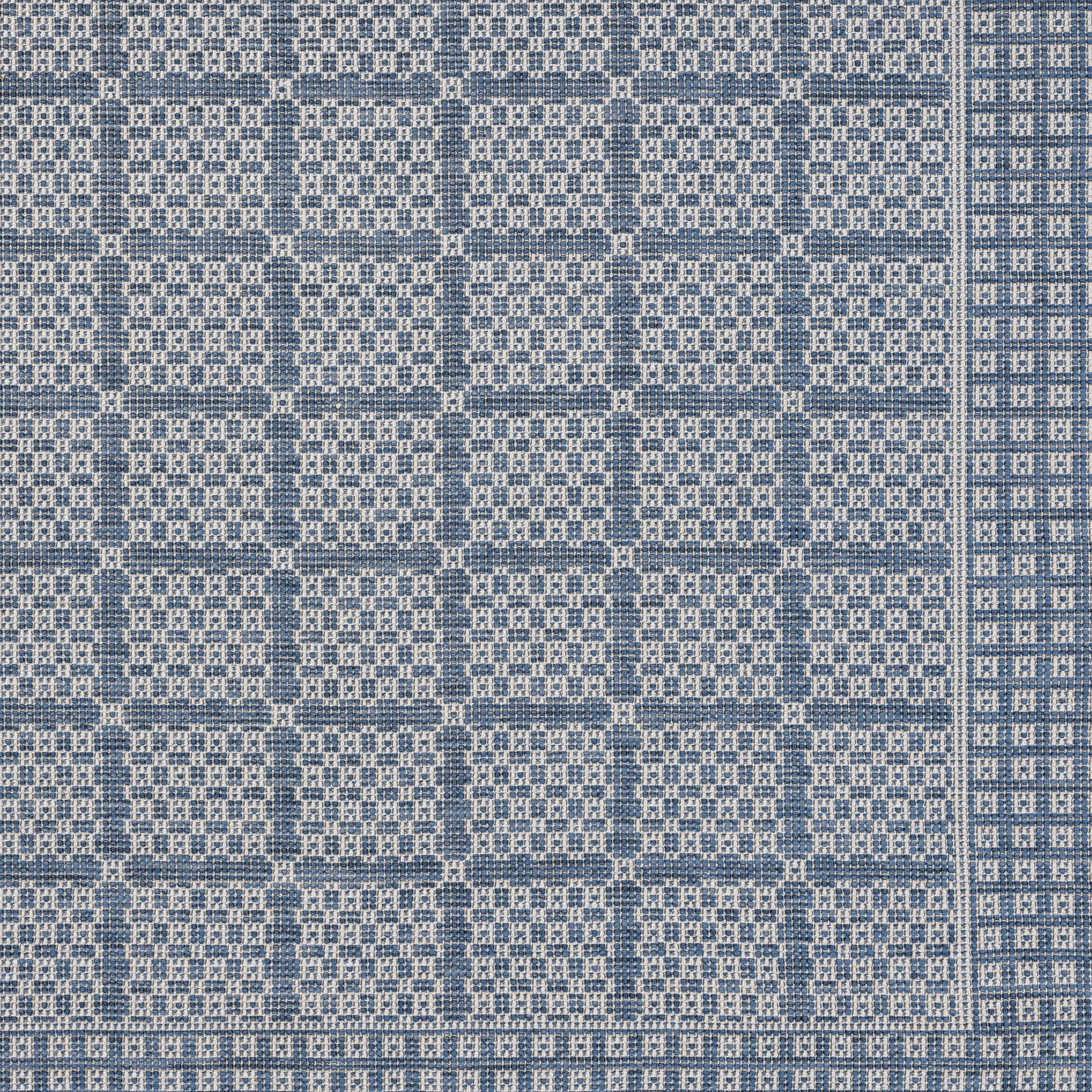 Nicole Miller New York Patio Country Luna Geometric Indoor/Outdoor Area Rug, Blue/Gray