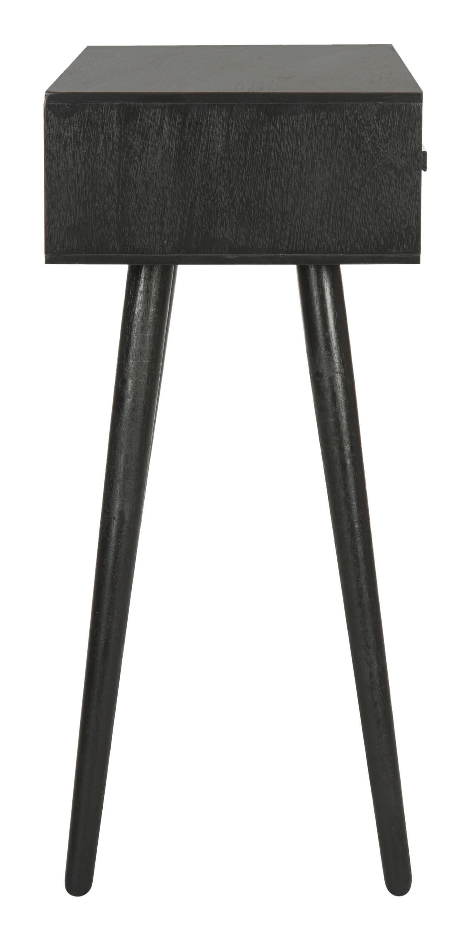 Dean 2 Drawer Console Table - Black - Safavieh