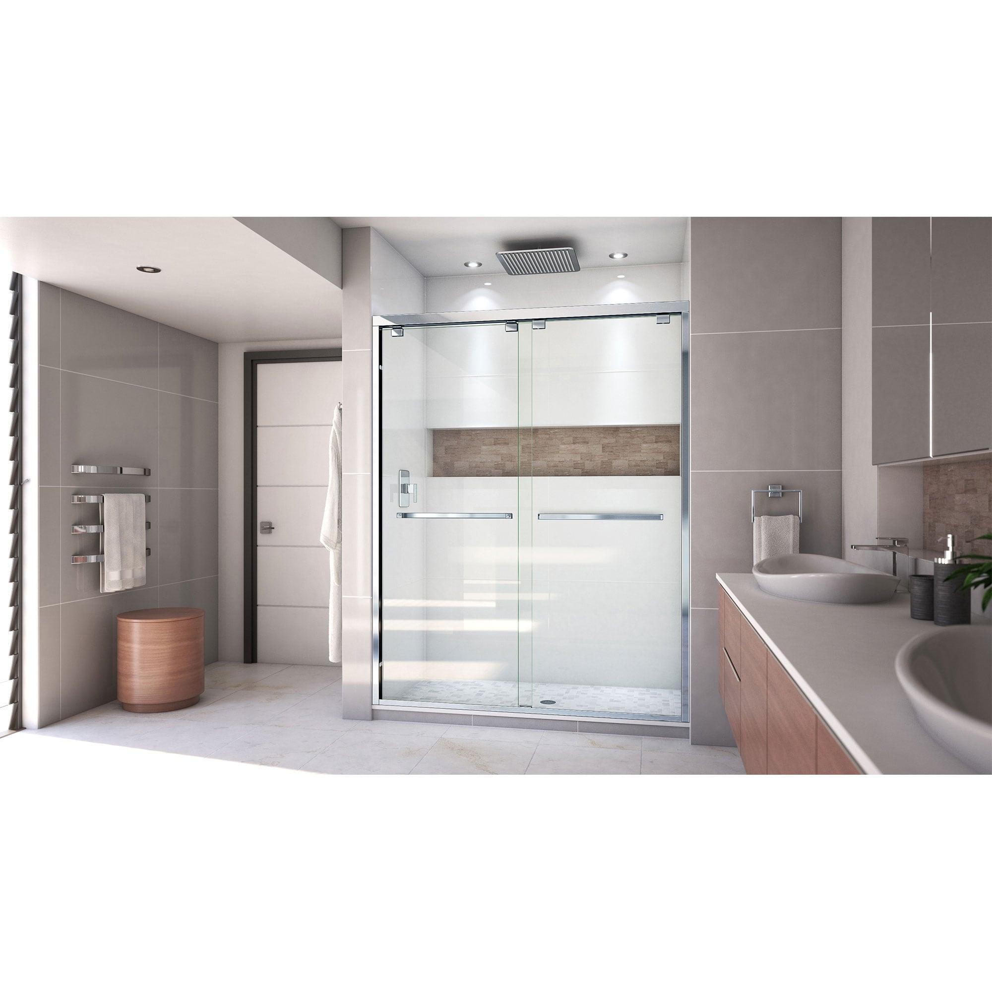 Encore 56" W x 76" H Bypass Shower Door with ClearMax™ Technology