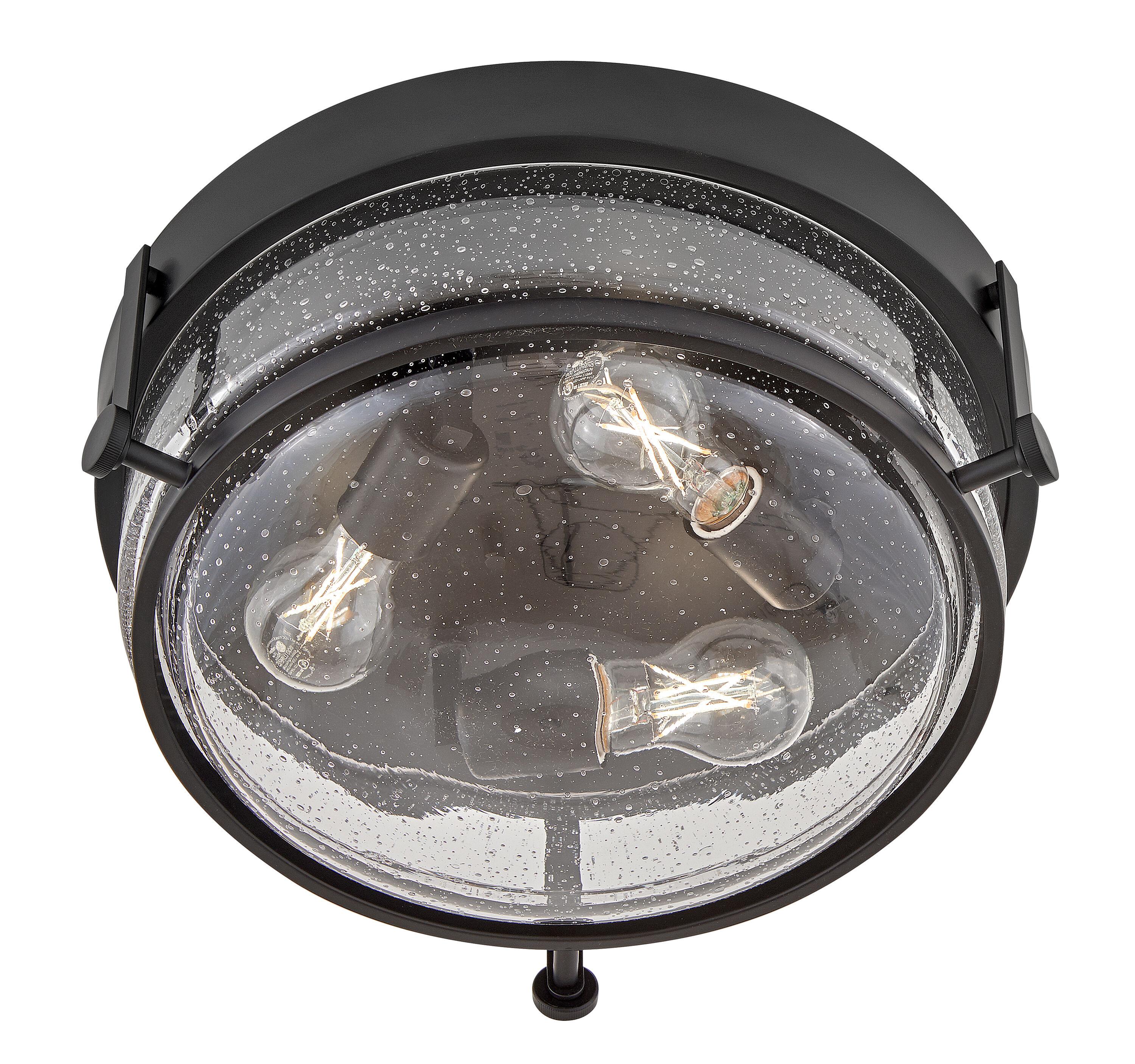 Glass Flush Mount