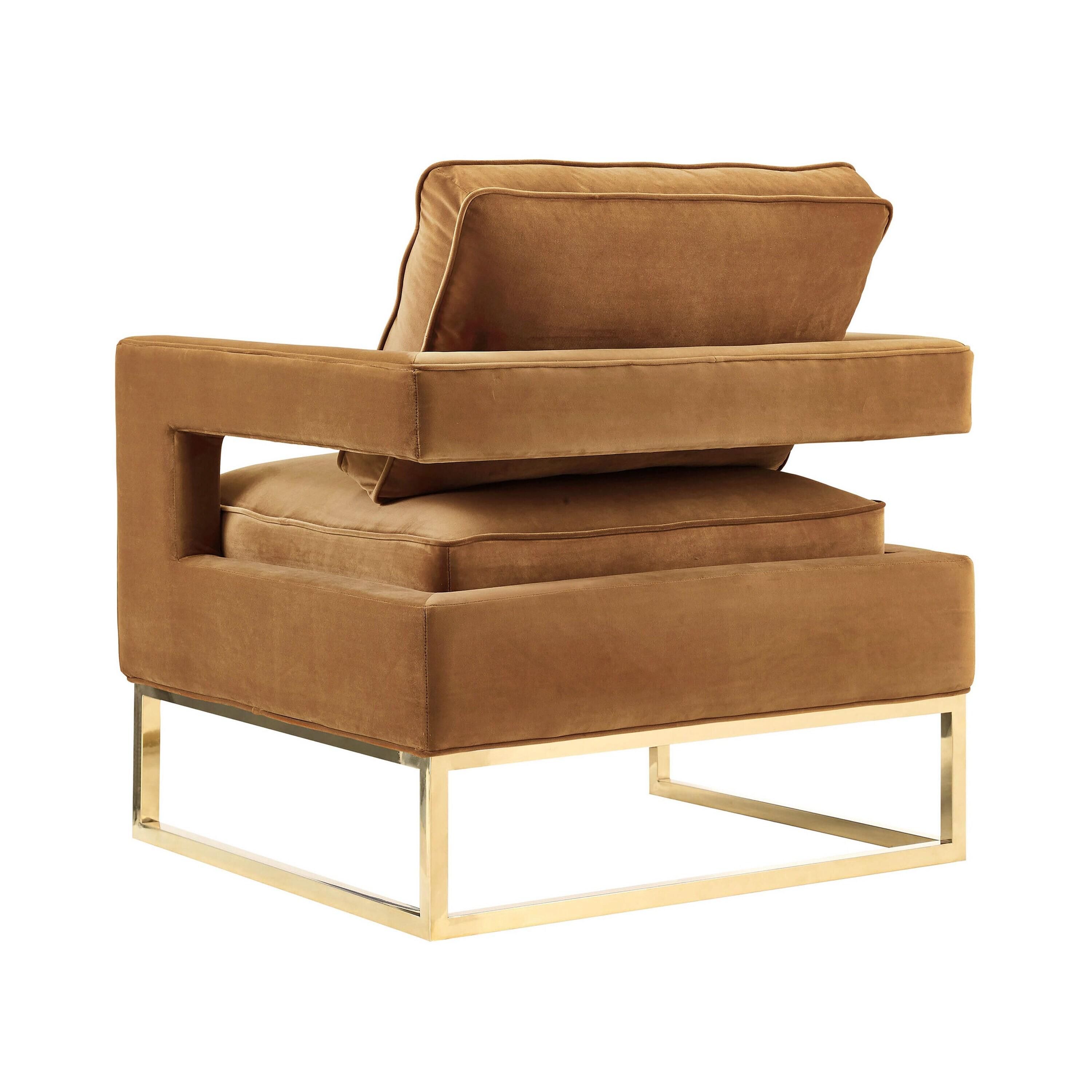 Velvet Accent Chair