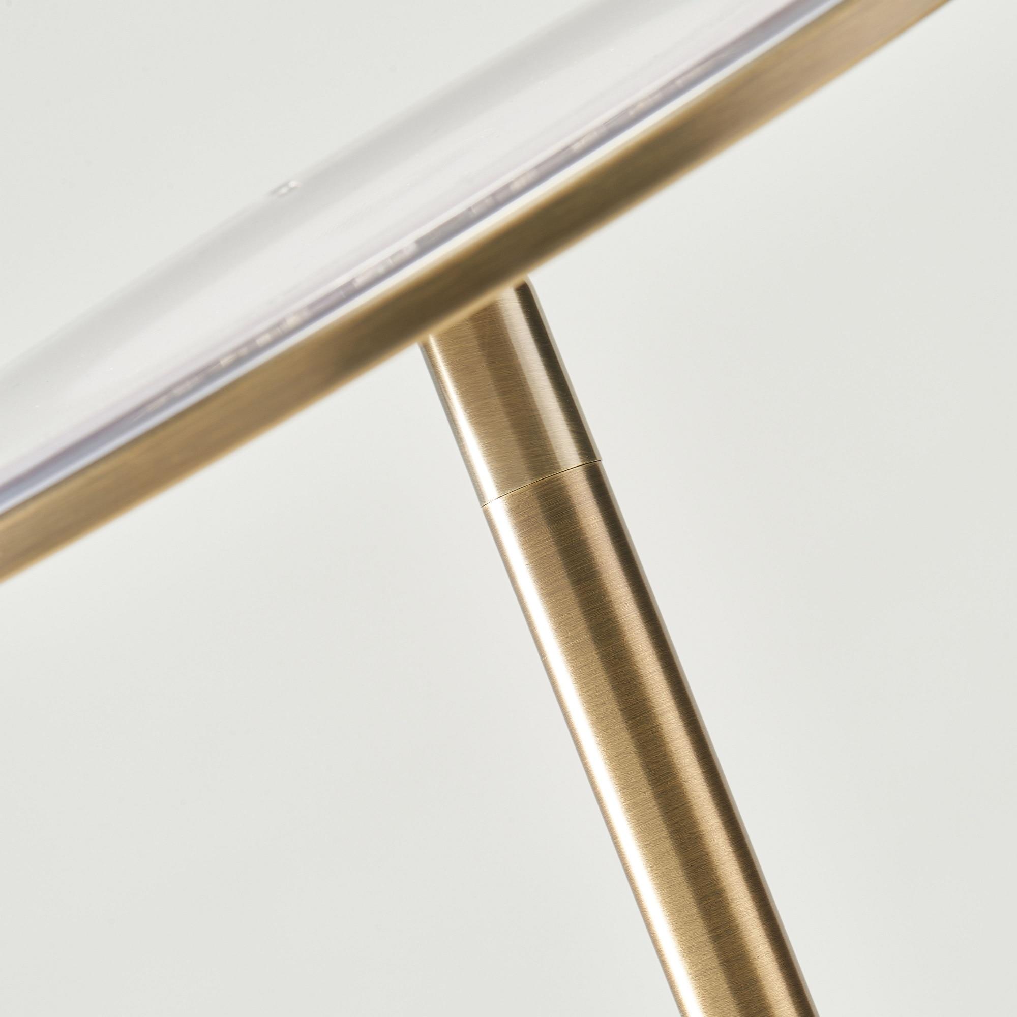 Brightech Flux 67 in. Industrial Dimmable LED Floor Lamp with Adjustable Head