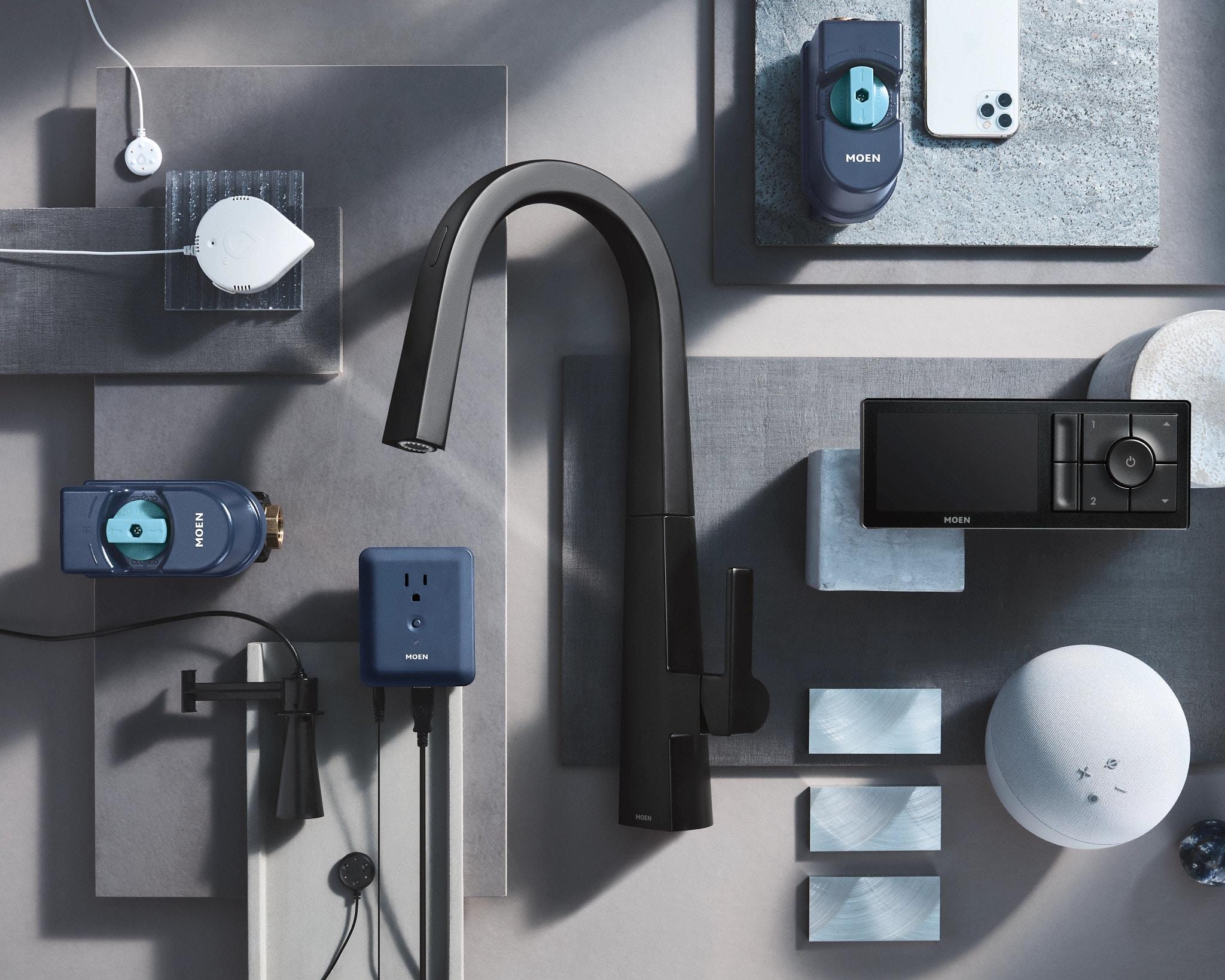Smart Shower 2-Outlet Digital Shower Controller for Thermostatic Shower Valve