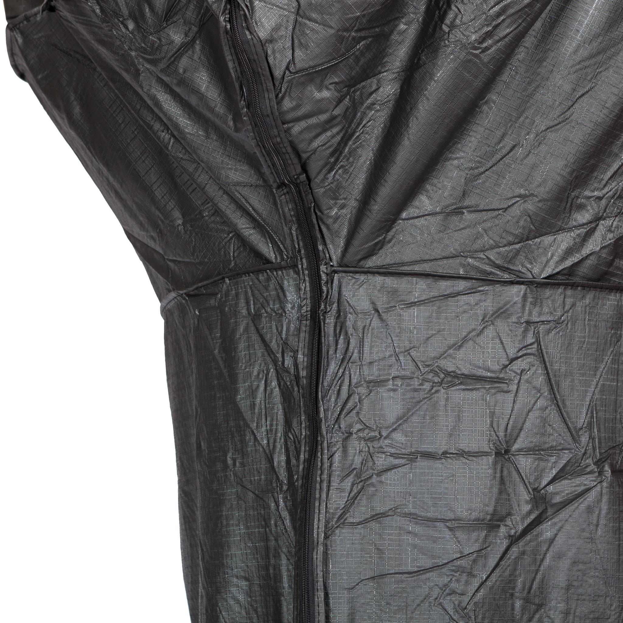 Balken Home Fire Sense Outdoor Full Length Patio Heater Vinyl Cover, Black