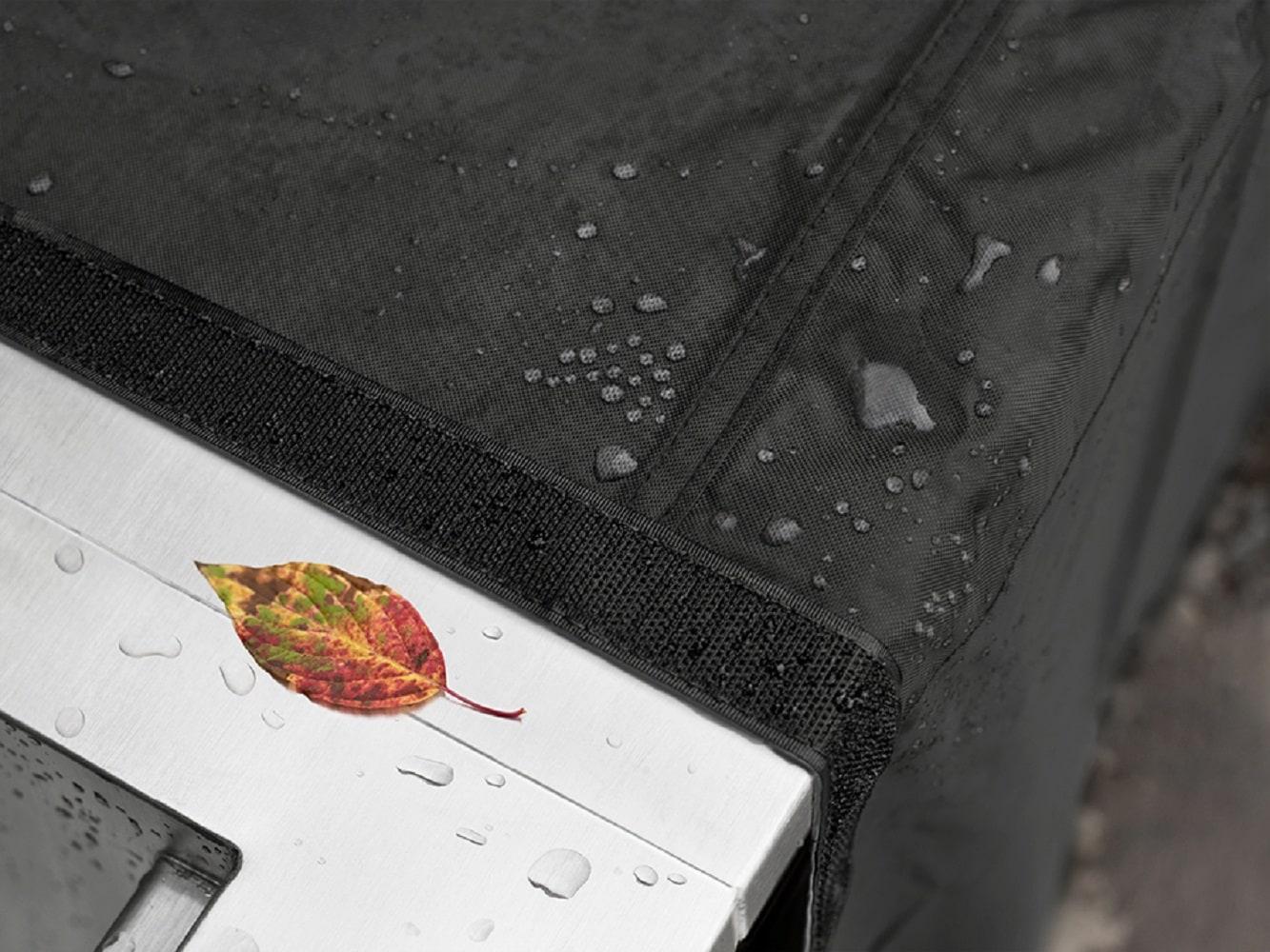 Outdoor Kitchen Cabinets 97" W x 24" D Stainless Steel 5-Piece Set with Covers