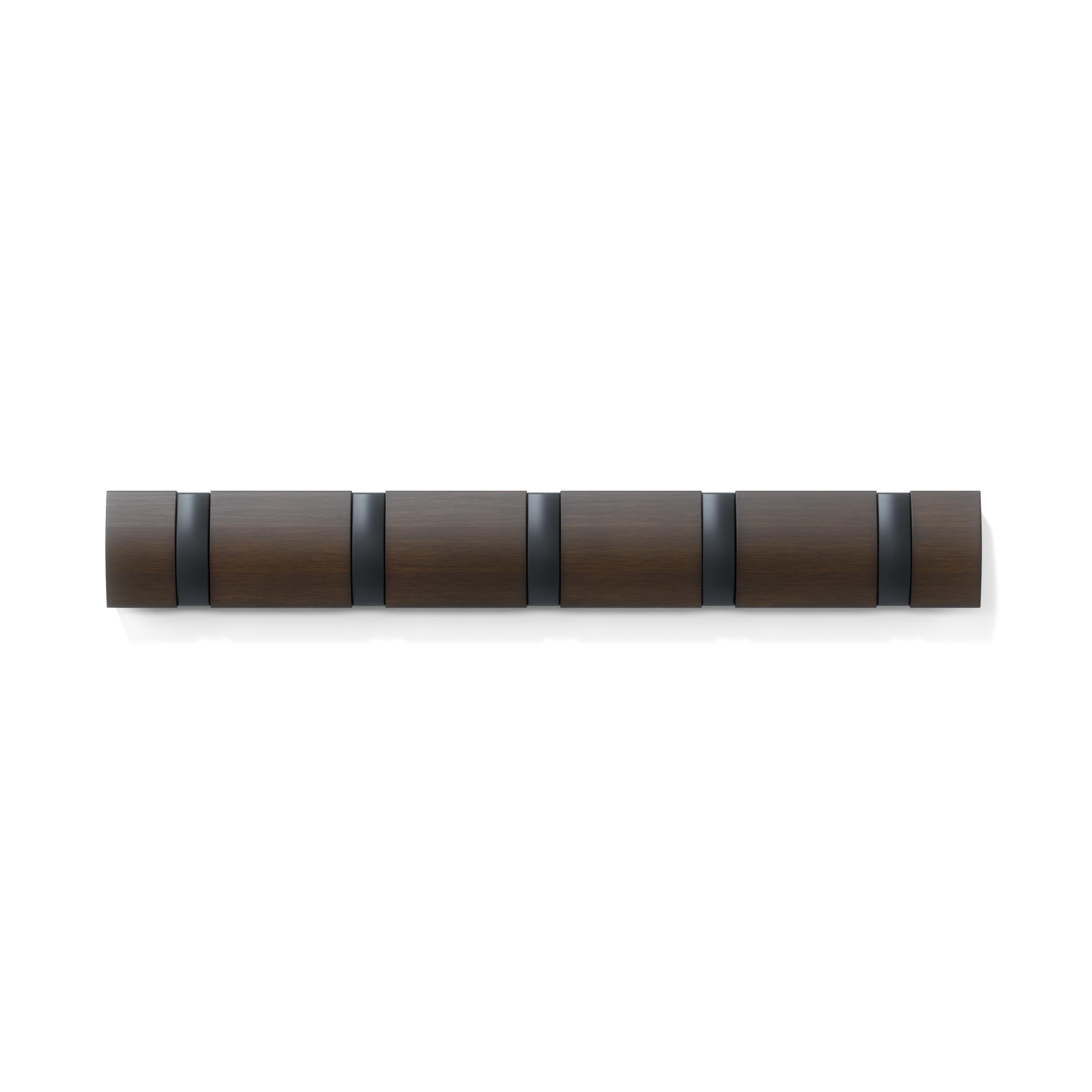 Flip 5 - Hook Solid Wood Coat Rack