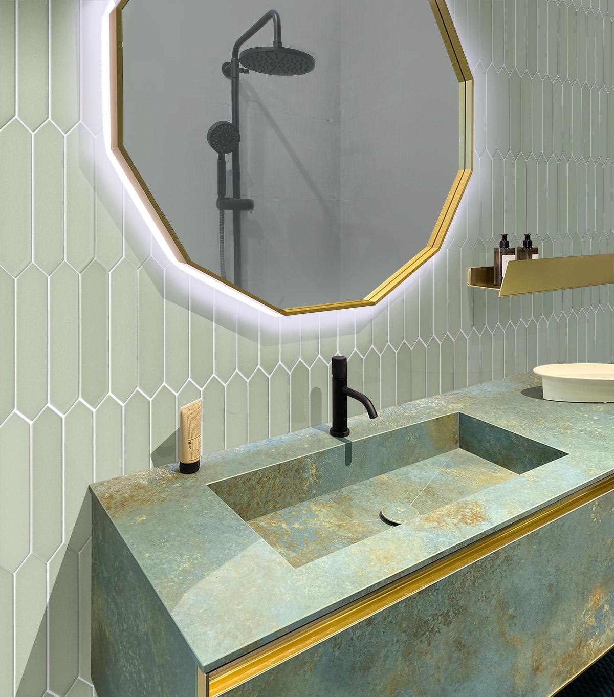 Apollo Tile Piquet 2'' W x 10'' L Ceramic Singular Tile