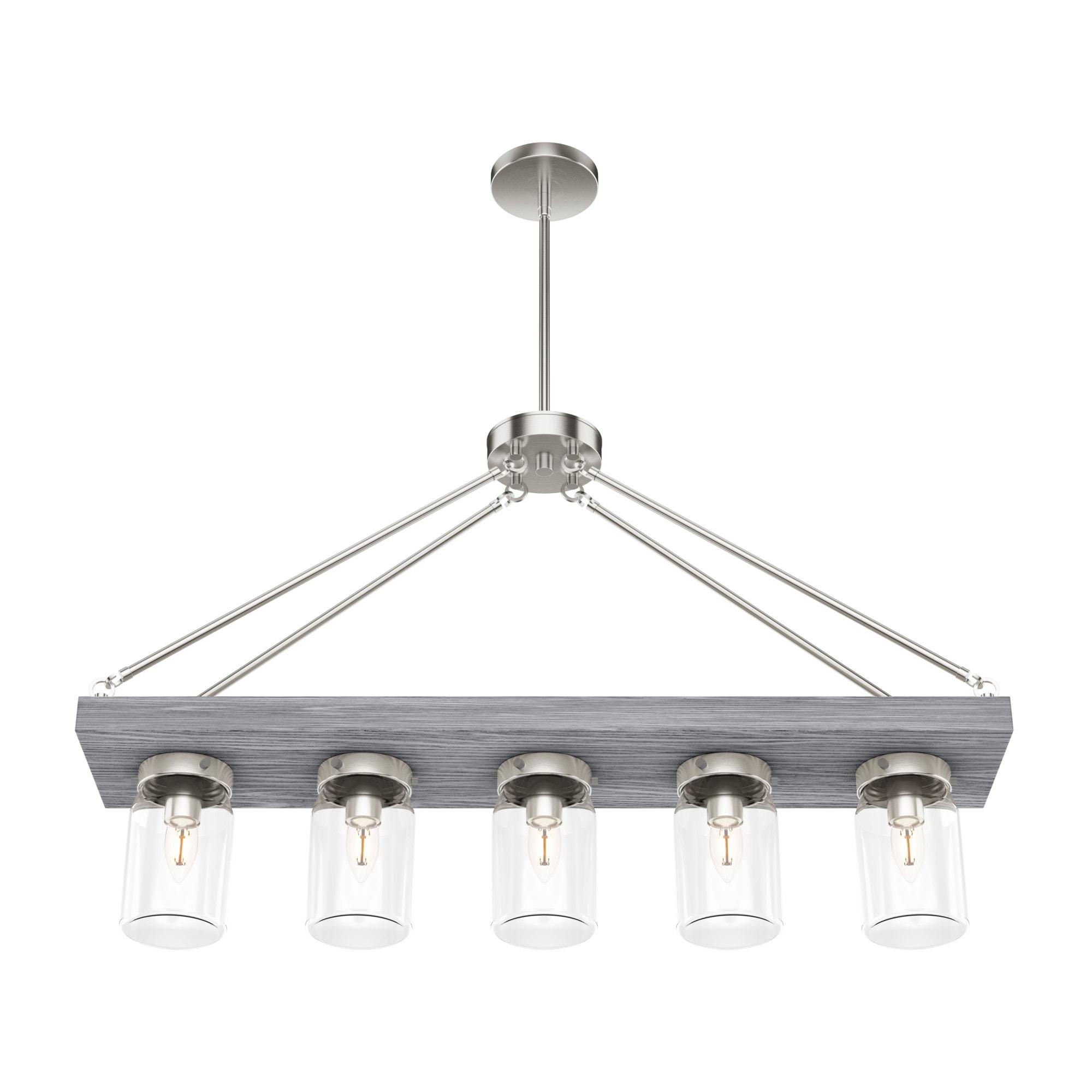 Devon Park 5 - Light Kitchen Island Linear Pendant