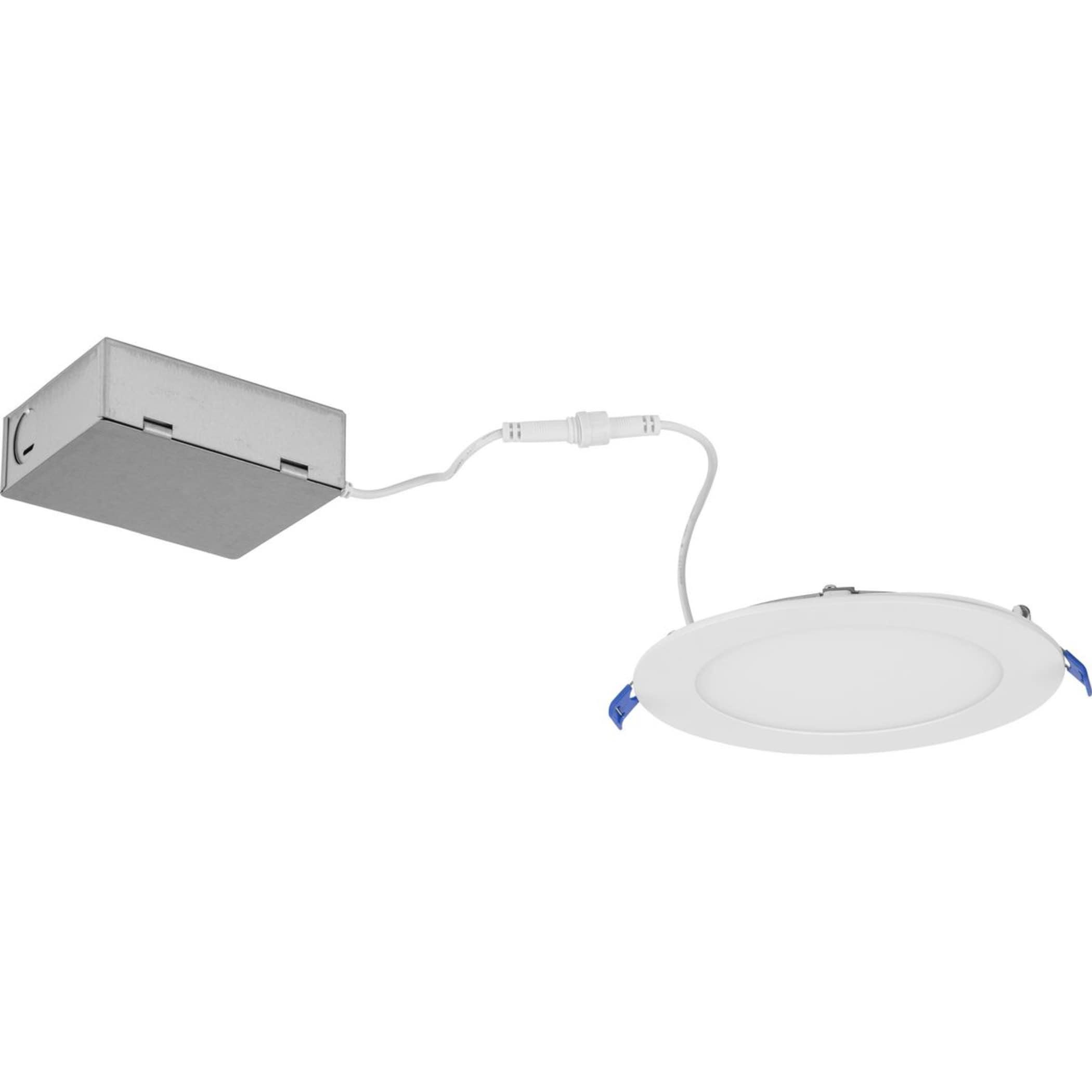 Everlume 6.5" Ultra Slim Selectable CCT LED Canless Recessed Lighting Kit