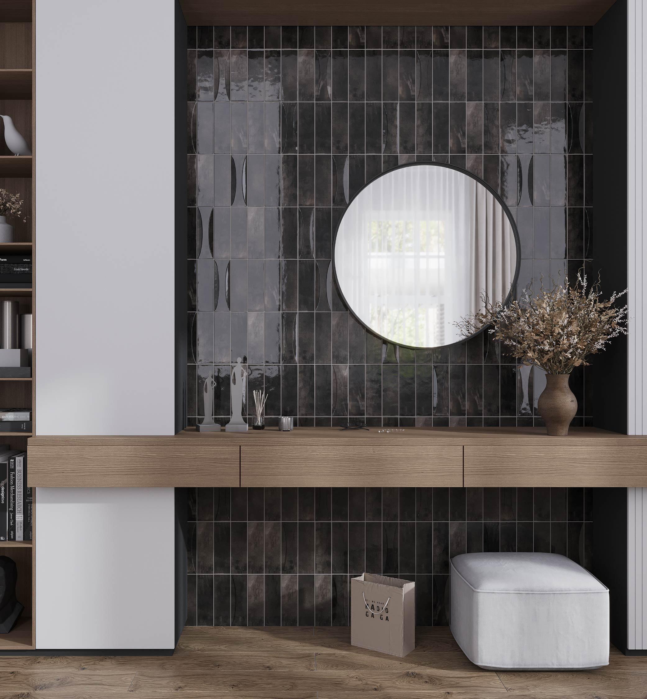 2.58'' W x 7.9'' L Ceramic Subway Singular Tile