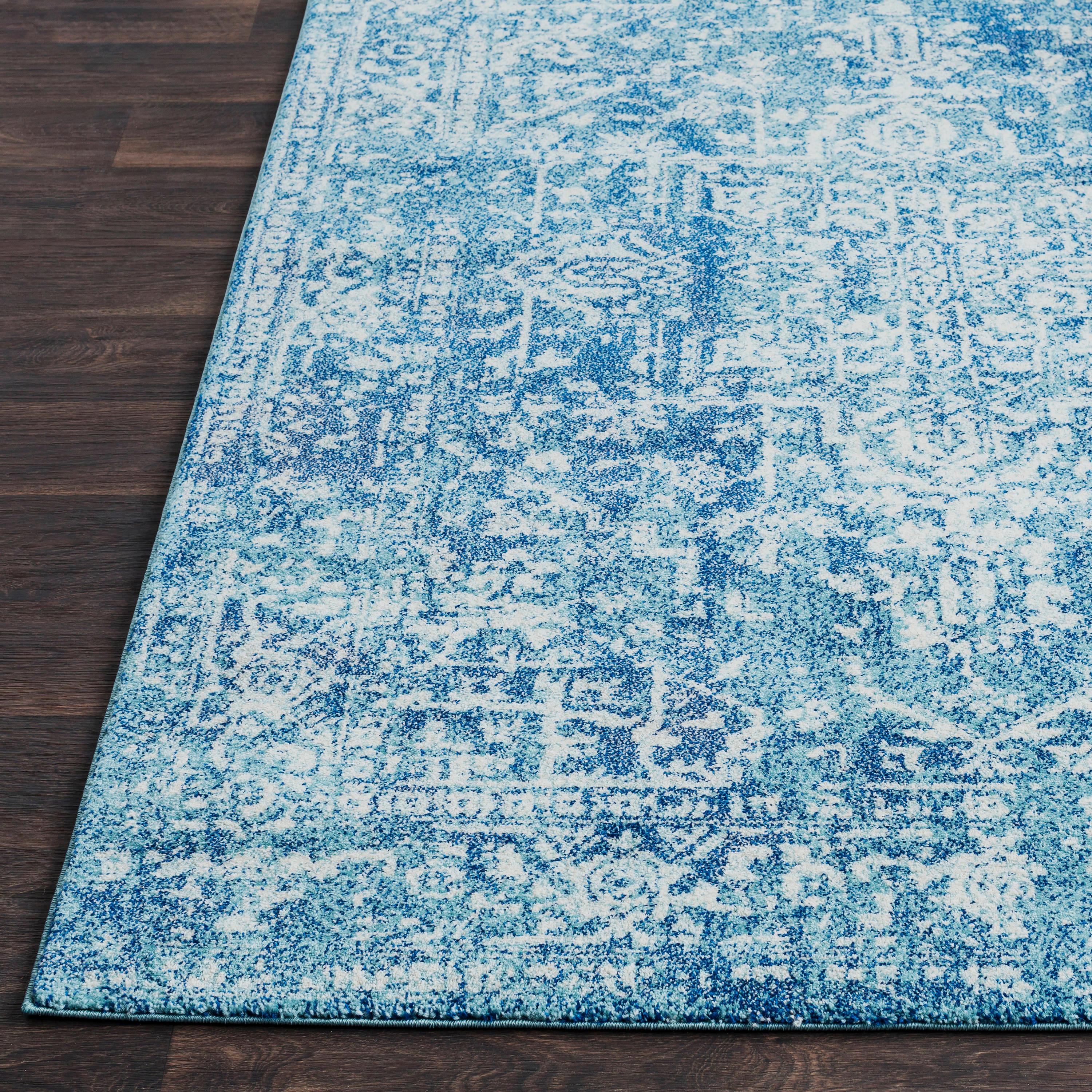 2'x3' Worsham Traditional Rug Teal - Artistic Weavers: Medium Pile, Fade & Stain-Resistant, Indoor, Polypropylene