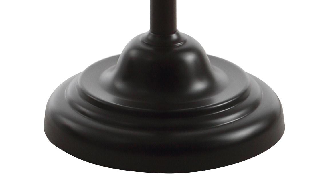 Rephen 60'' Black LED Swing Arm Floor Lamp with USB