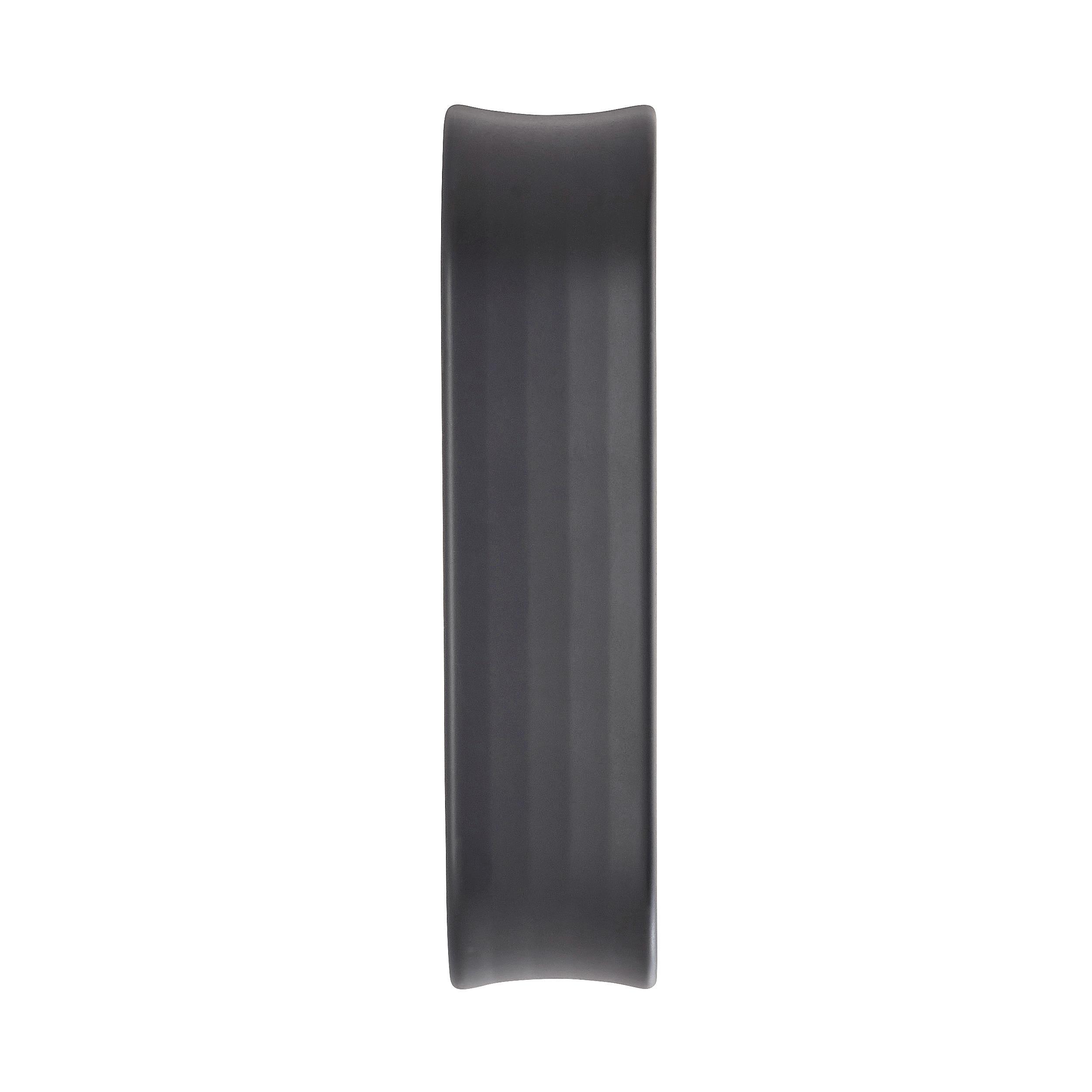 Matte Black Concentric 3-3/4 in Cabinet Pull with Mounting Hardware
