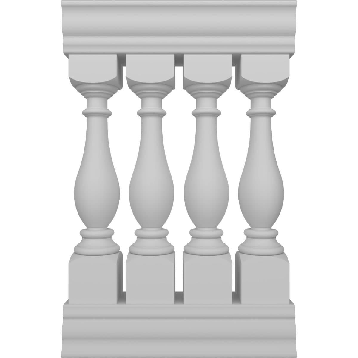 Ekena Millwork Legacy White Porch And Stair Railings