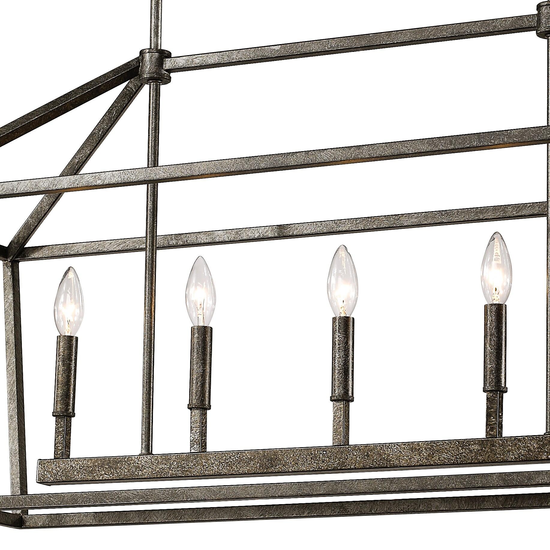Millennium Lighting 5 - Light Pendant in  Antique Silver