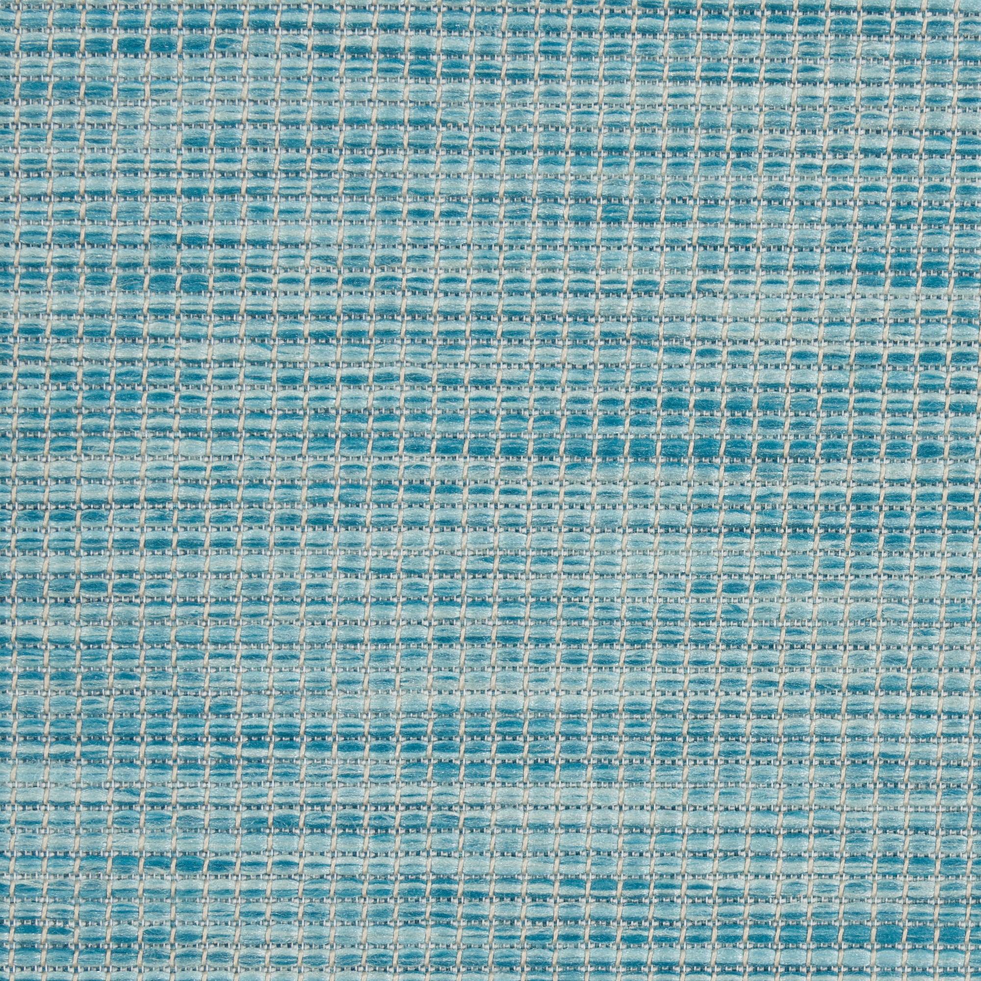 Nourison Positano POS01 Indoor/outdoor Area Rug - Aqua 6' x 9'