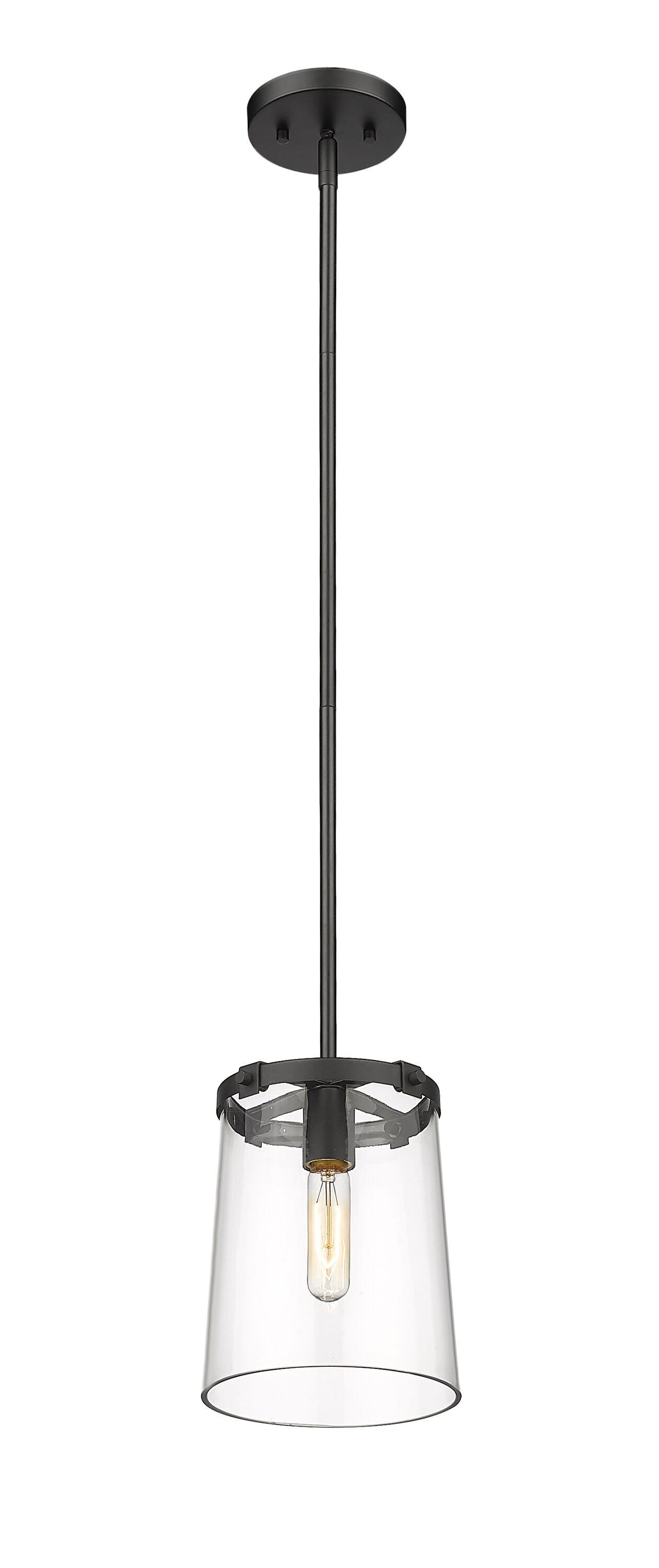 Z-Lite Callista 1 - Light Pendant in  Matte Black