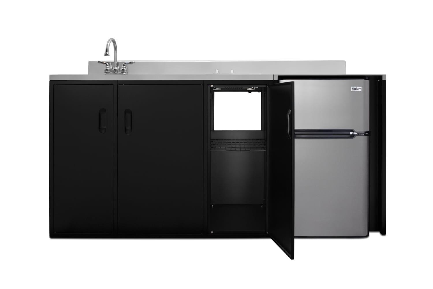 Summit Appliance Summit Appliance 3.2 Cubic Feet cu. ft. Mini Fridge with Freezer Kitchenette