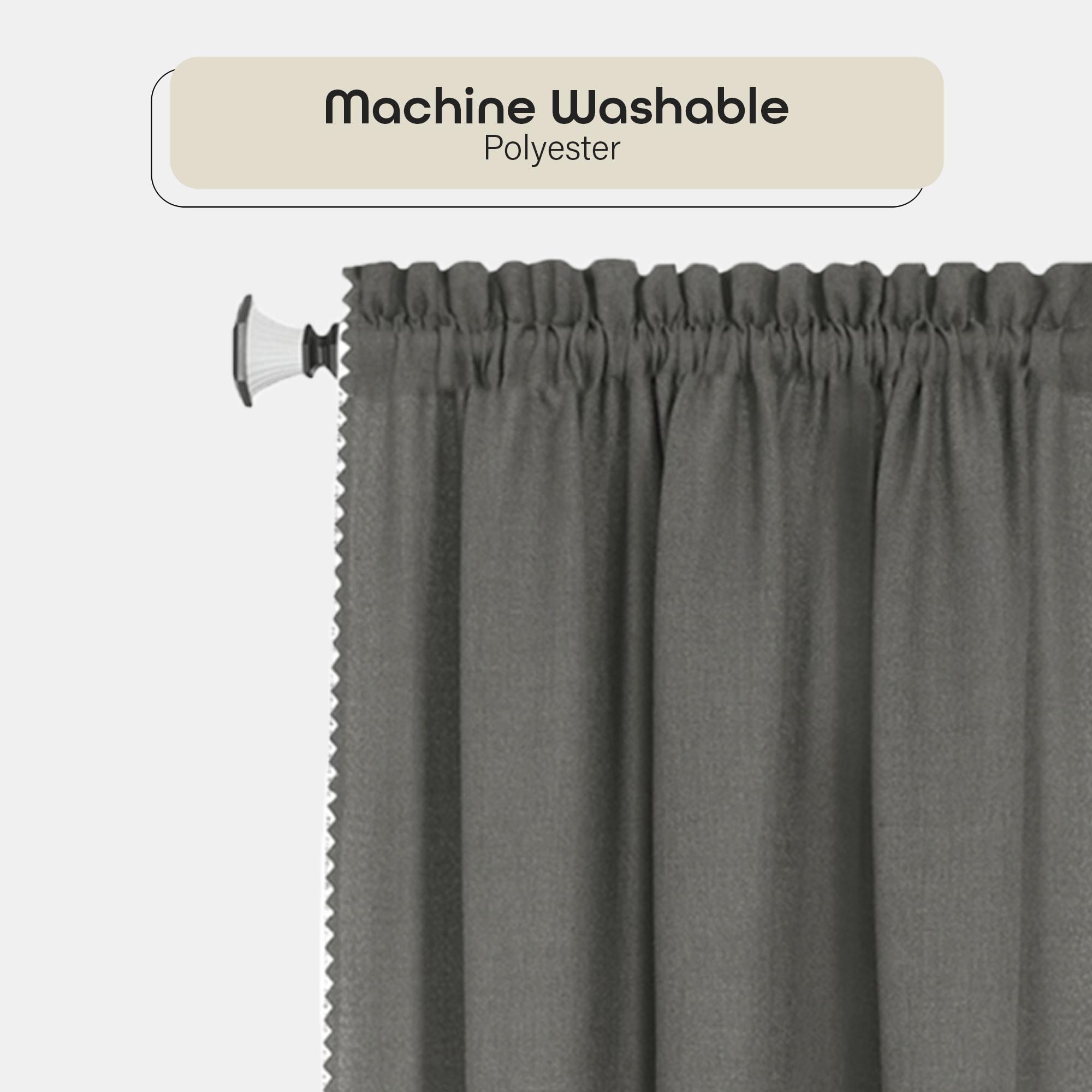 Achim Importing Co Polyester Semi Sheer Curtain Single Panel