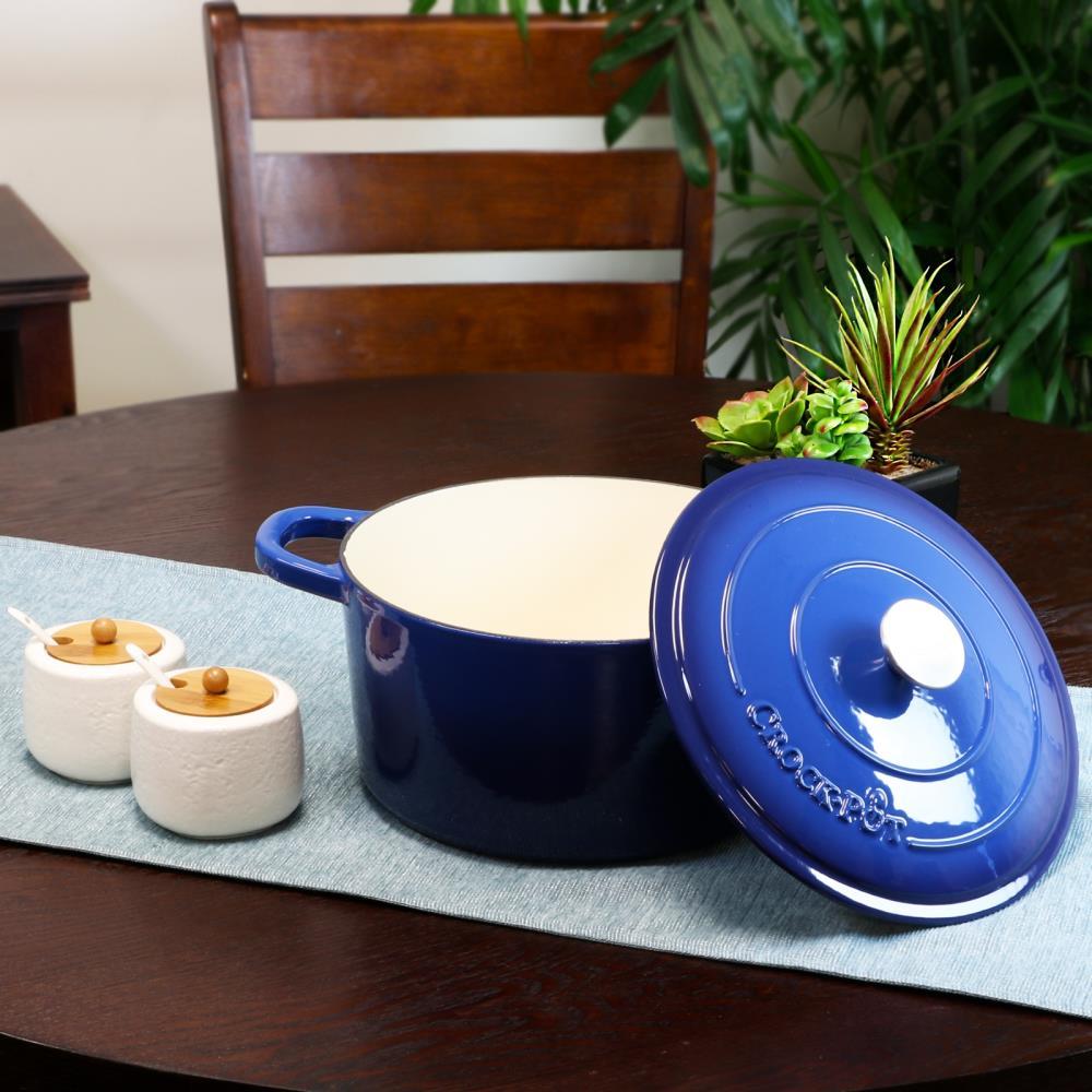 Crock-pot Artisan Cast Iron Round Dutch Oven