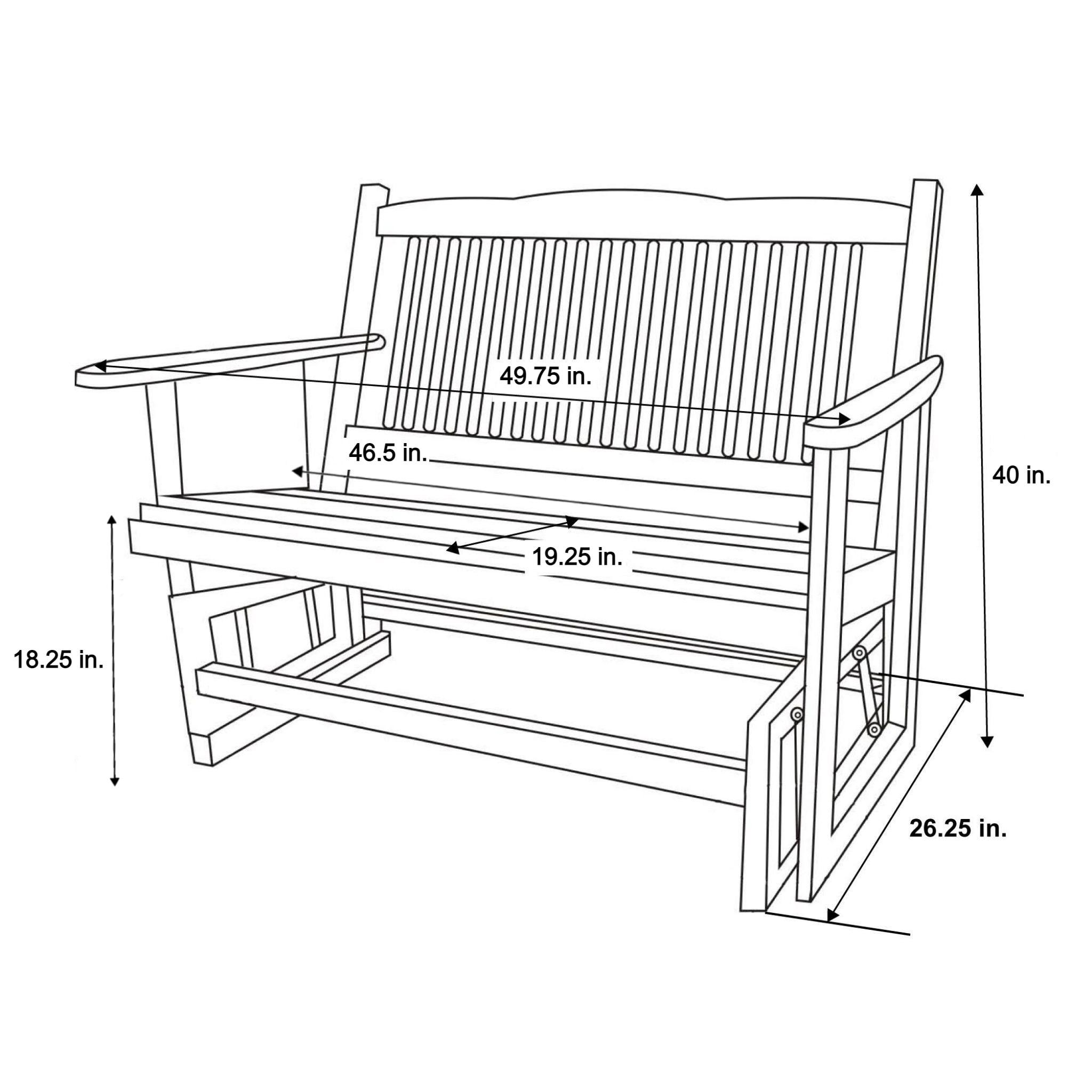 Highland Dunes Cambon Outdoor Bench