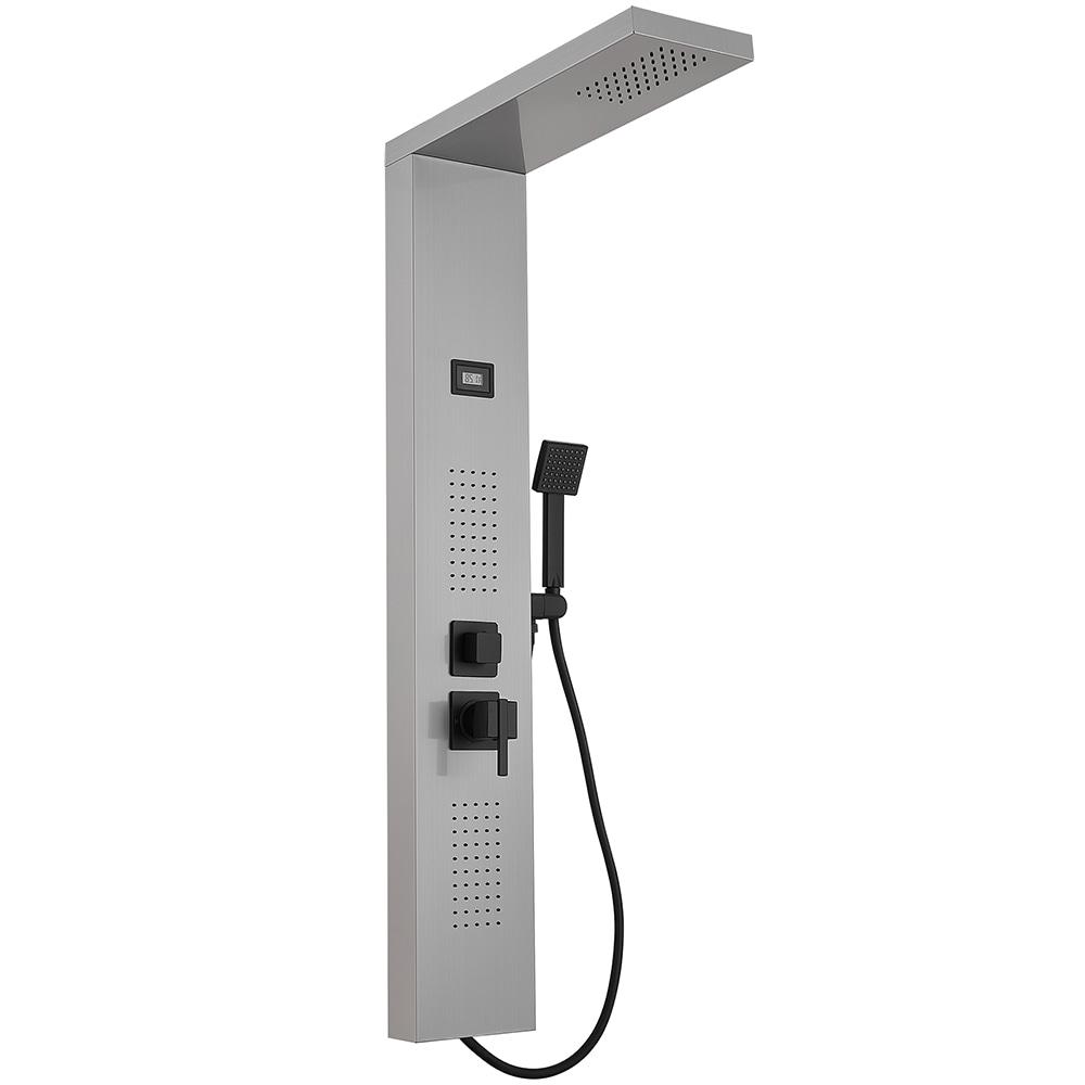 2-Jet Shower Panel System With Hand Shower