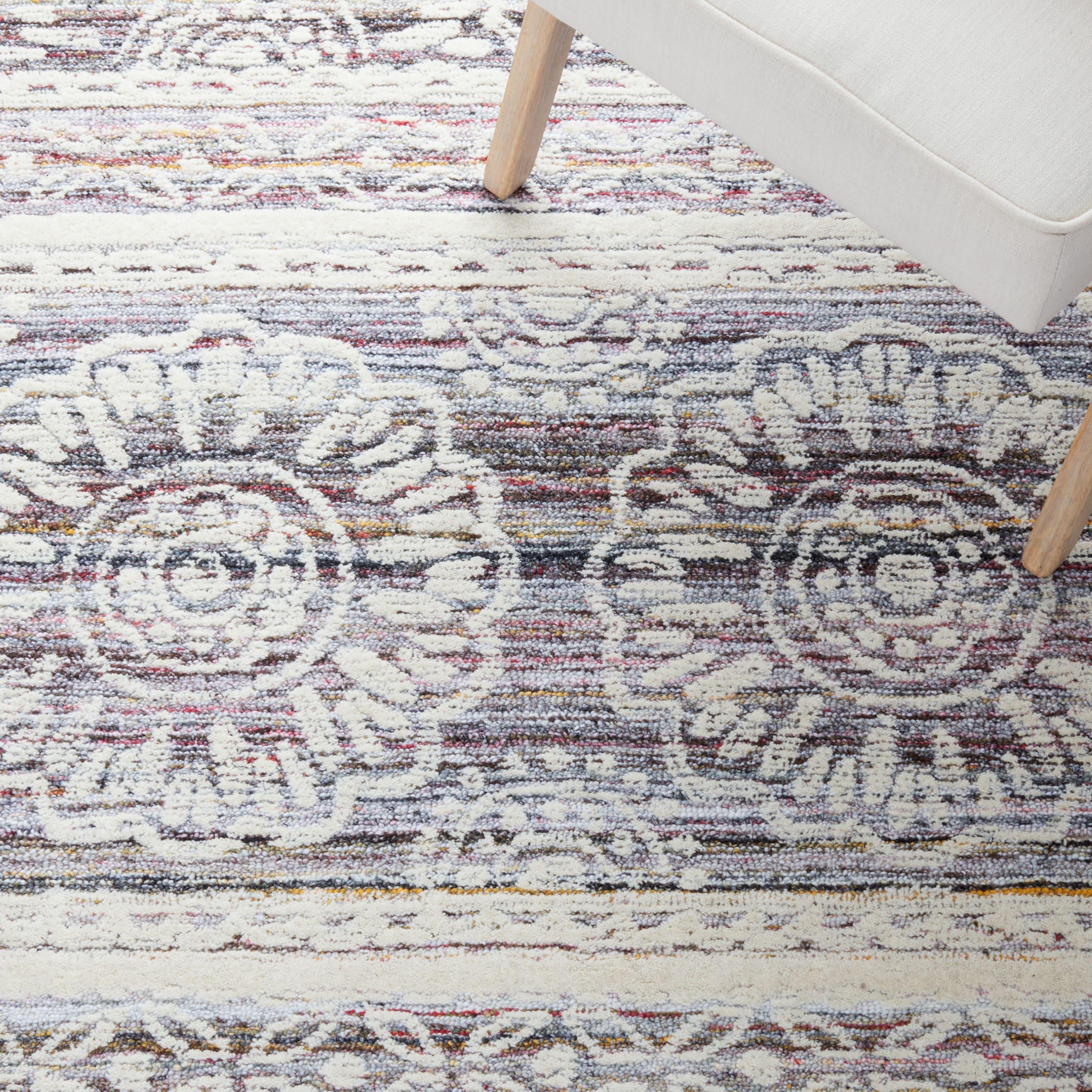Bungalow Rose Pezanetti Hand Tufted Performance Southwestern Rug