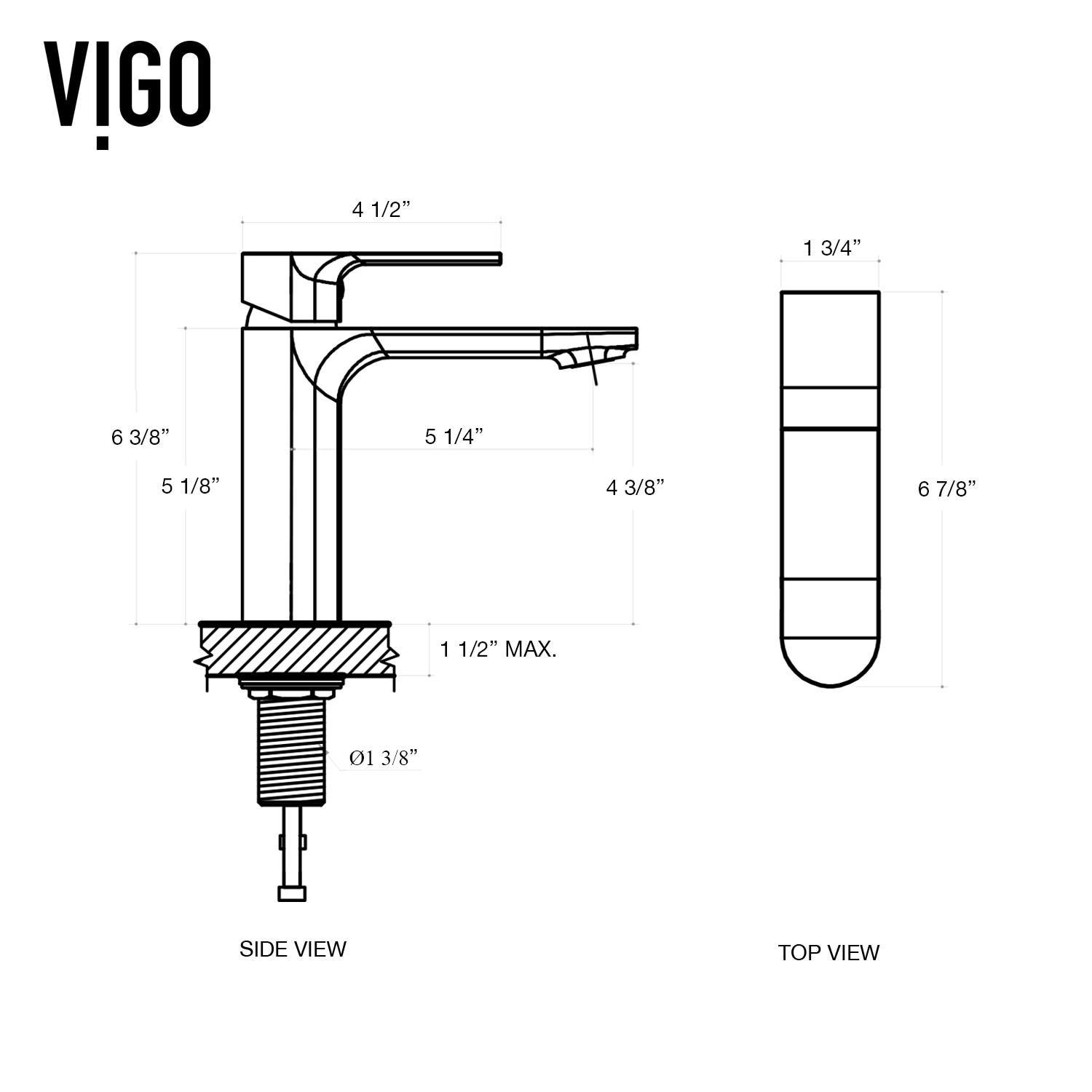 Davidson Single Hole Bathroom Faucet